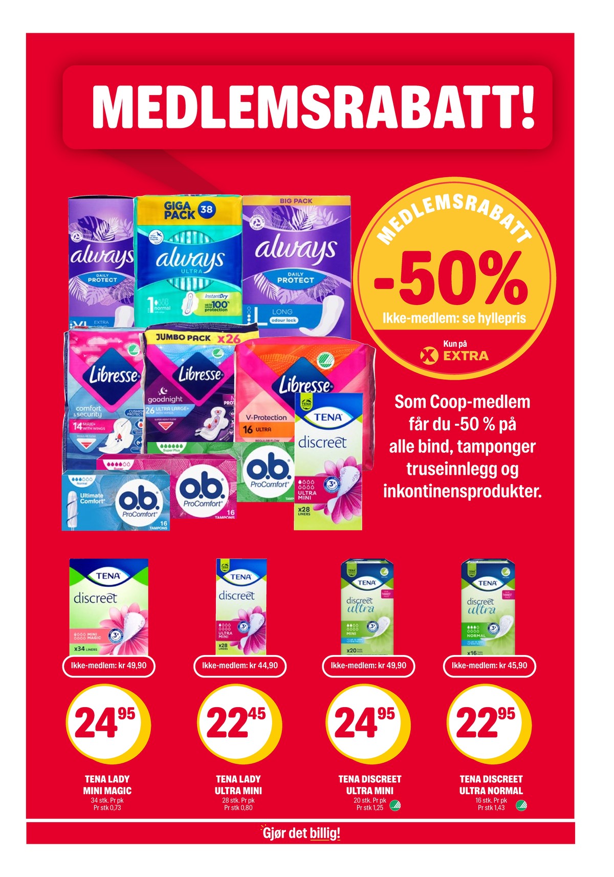 Se Coop Extra kundeavis for uge 11 på Tilbudsuken.no. Se gode tilbud på mange varer. Les kundeavisen her! Side 25