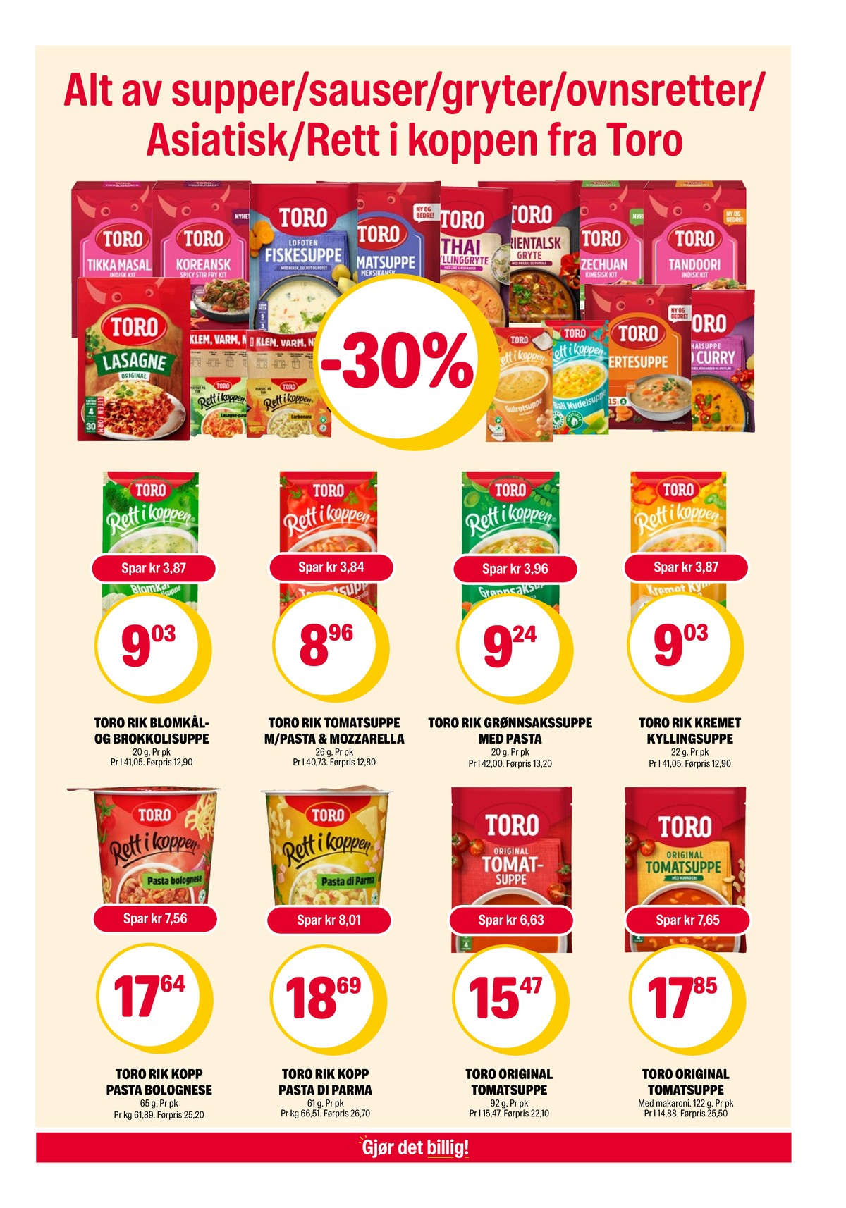 Se Coop Extra kundeavis for uge 11 på Tilbudsuken.no. Se gode tilbud på mange varer. Les kundeavisen her! Side 9