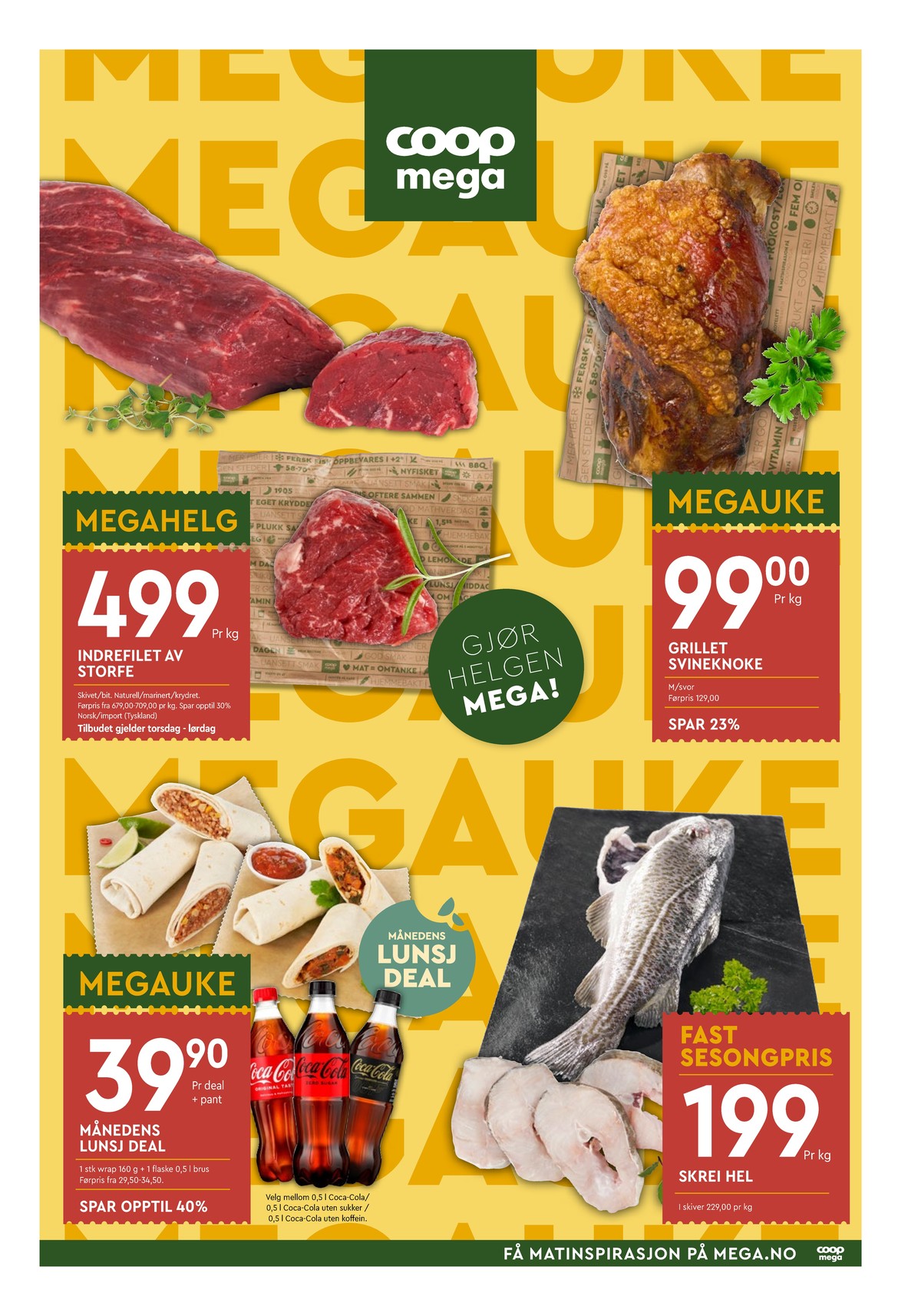 Se Coop Mega kundeavis for uge 11 på Tilbudsuken.no. Se gode tilbud på mange varer. Les kundeavisen her! Side 5