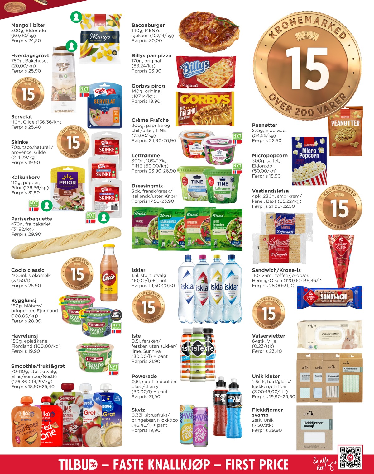 Se Meny kundeavis for uge 11 på Tilbudsuken.no. Se gode tilbud på mange varer. Les kundeavisen her! Side 3