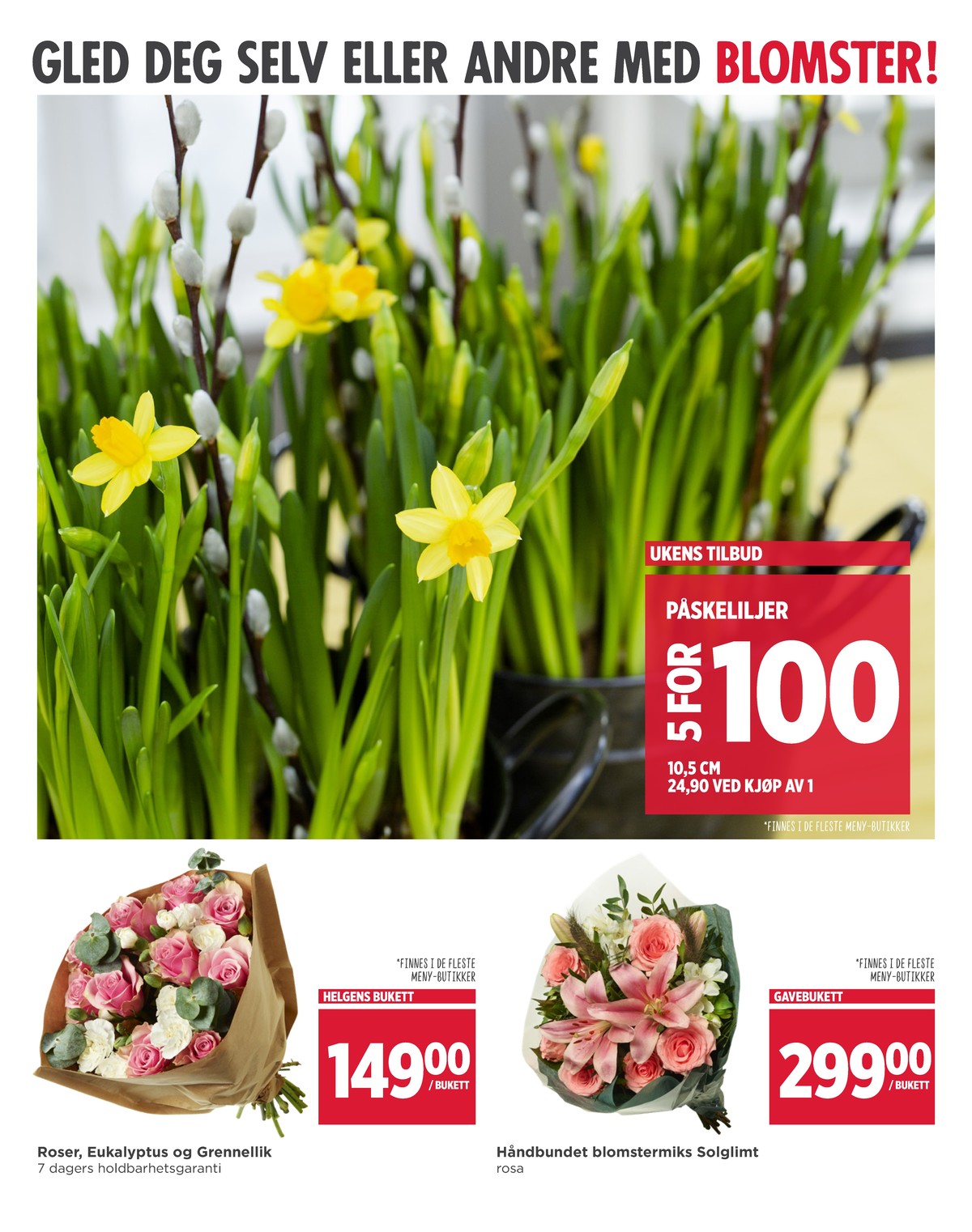 Se Meny kundeavis for uge 11 på Tilbudsuken.no. Se gode tilbud på mange varer. Les kundeavisen her! Side 10