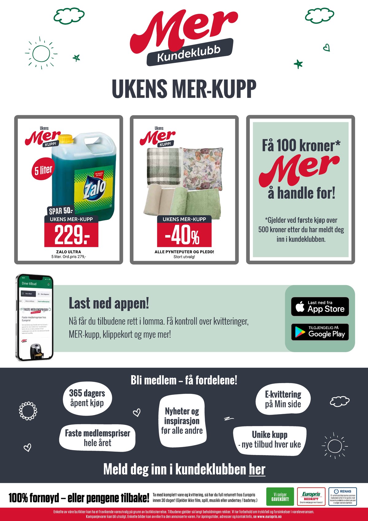 Se Europris kundeavis for uke 11 på Tilbudsuken.no. Se gode tilbud på mange varer, f.eks. oppvaskmiddel zalo eller pledd ukjent. Les kundeavisen her! Side 14