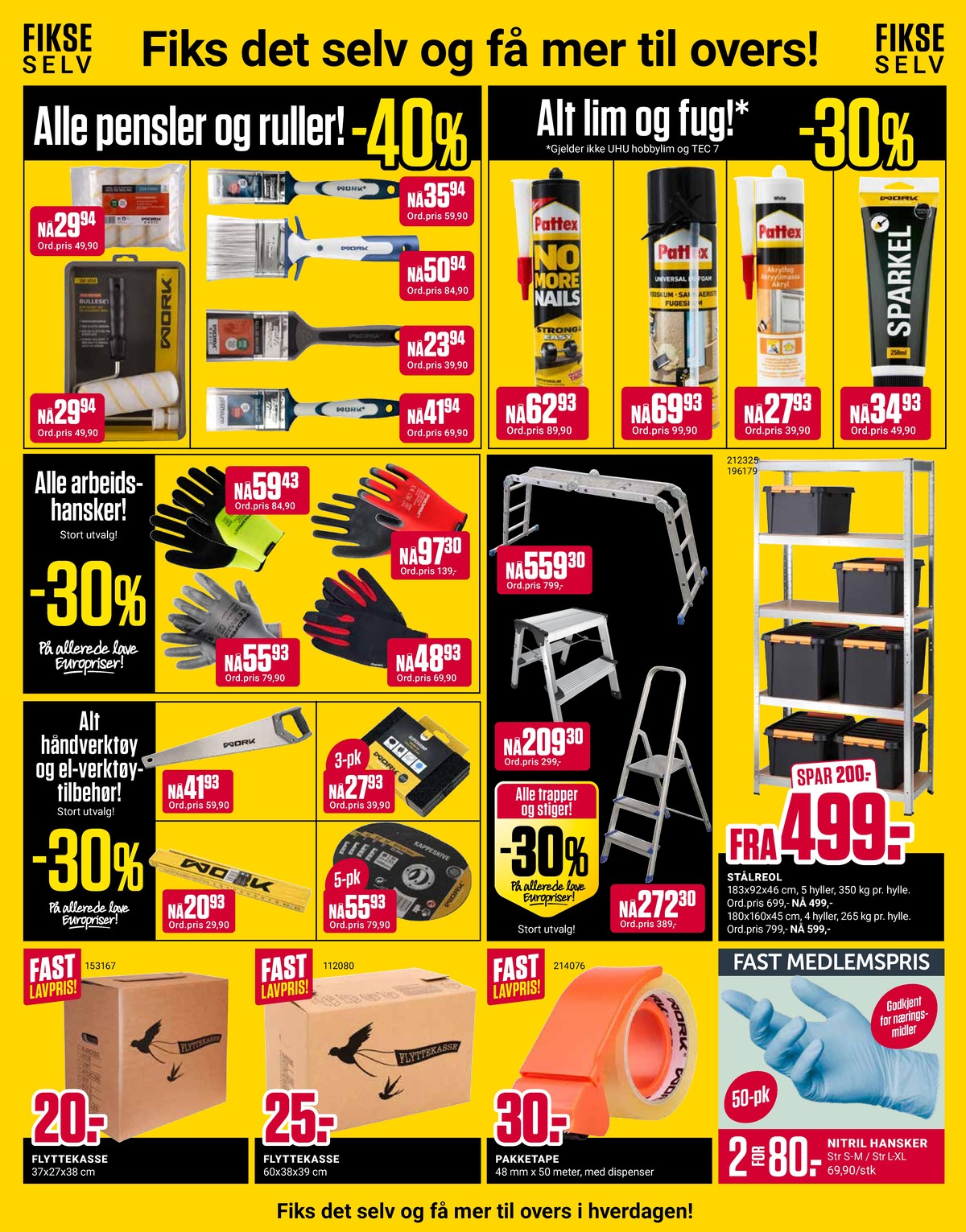 Se Europris kundeavis for uke 11 på Tilbudsuken.no. Se gode tilbud på mange varer, f.eks. arbeidshanske ukjent eller arbeidshanske ukjent. Les kundeavisen her! Side 8