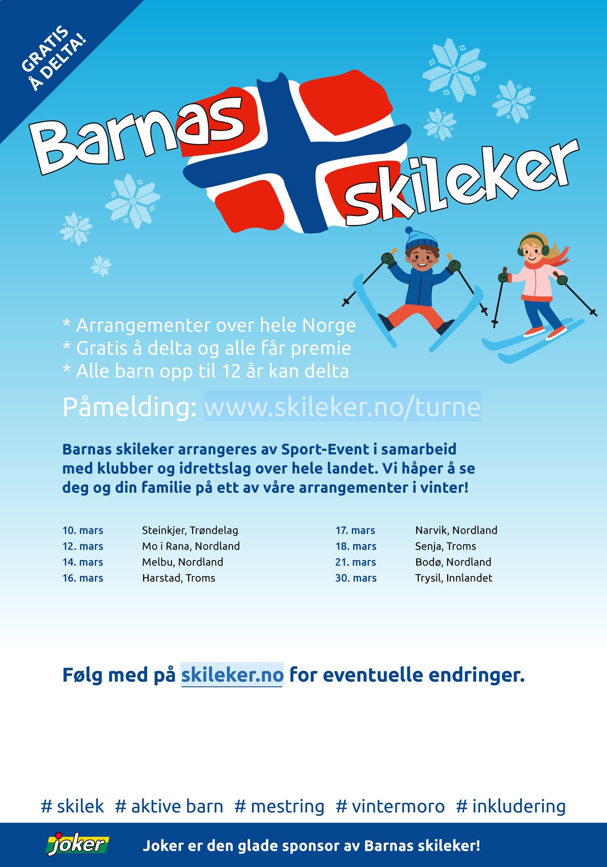 Se Joker kundeavis for uge 11 på Tilbudsuken.no. Se gode tilbud på mange varer. Les kundeavisen her! Side 24