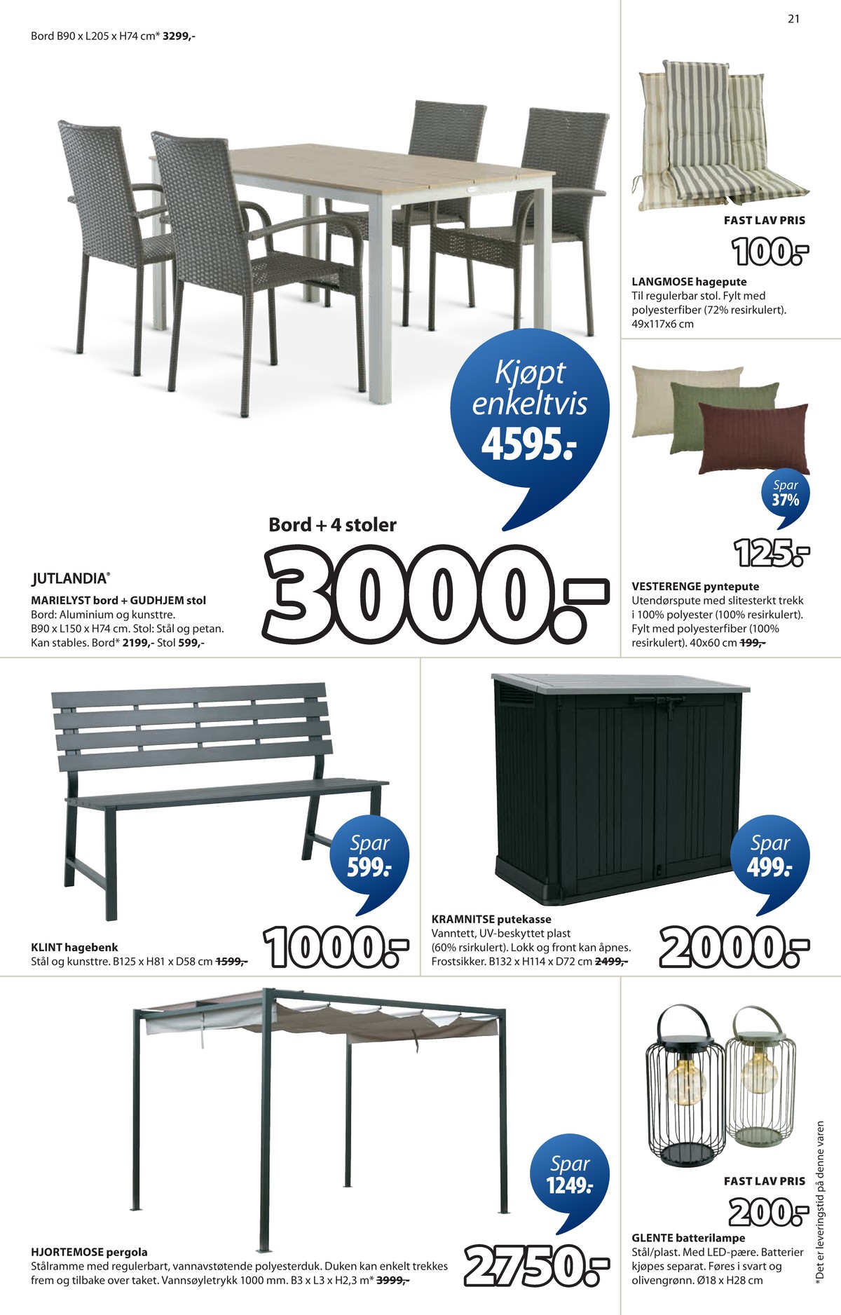 Se JYSK kundeavis for uge 11 på Tilbudsuken.no. Se gode tilbud på mange varer. Les kundeavisen her! Side 22