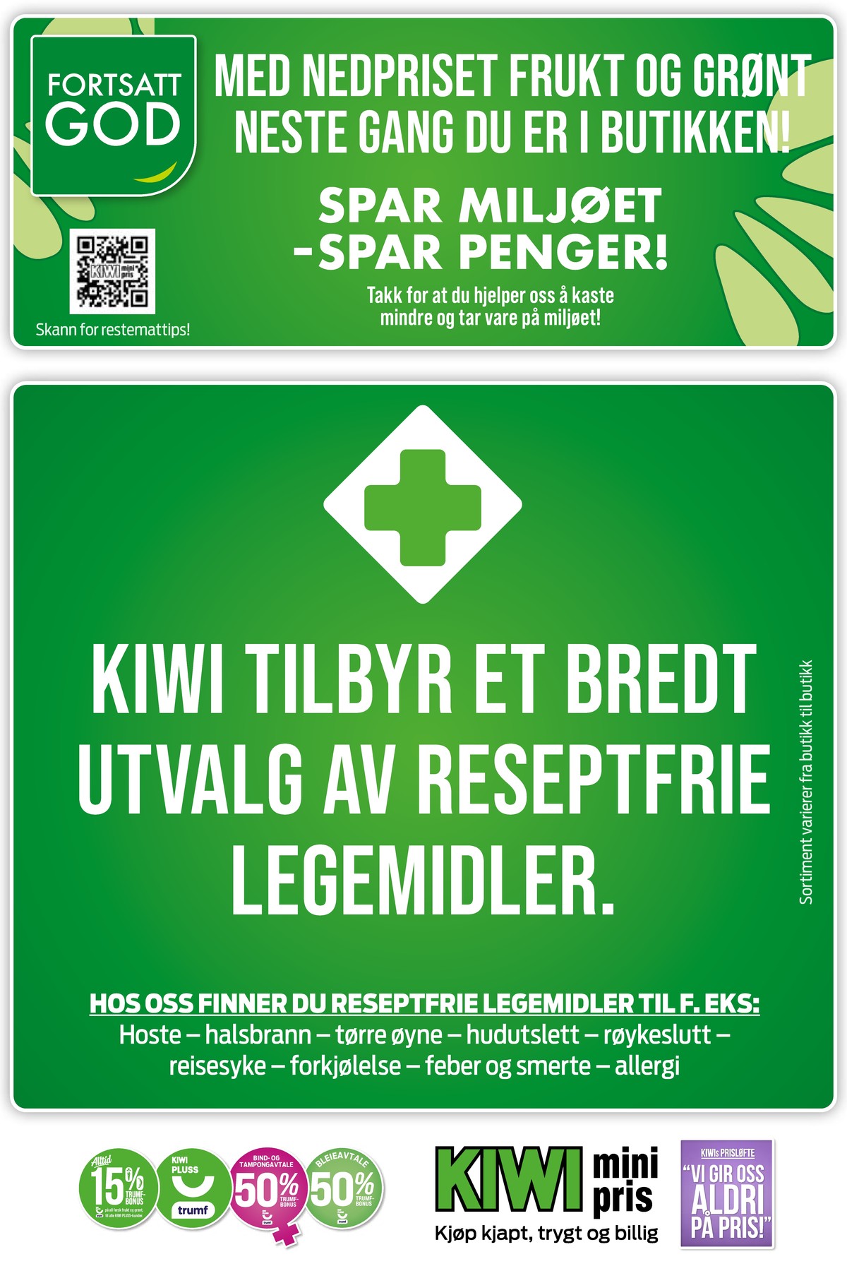 Se Kiwi kundeavis for uge 11 på Tilbudsuken.no. Se gode tilbud på mange varer. Les kundeavisen her! Side 33