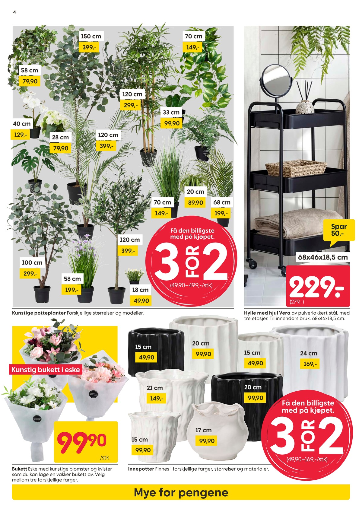 Se Rusta kundeavis for uke 11 på Tilbudsuken.no. Se gode tilbud på mange varer, f.eks. hylle ukjent eller kunstige blomster ukjent. Les kundeavisen her! Side 4