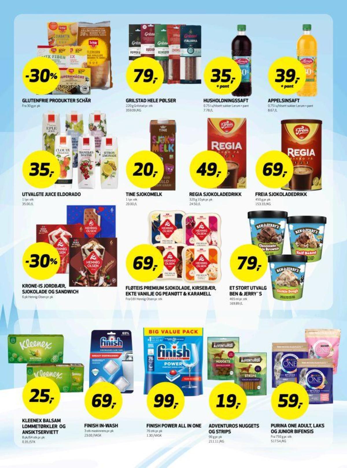 Se Bunnpris kundeavis for uke 11 på Tilbudsuken.no. Se gode tilbud på mange varer, f.eks. flerkorn brød schär eller mix all purpose schär. Les kundeavisen her! Side 20