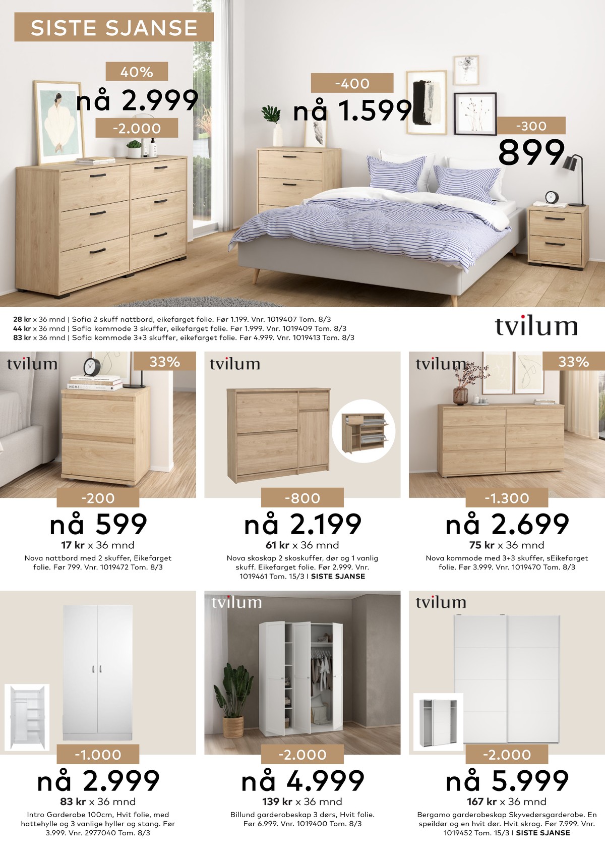 Se Skeidar kundeavis for uge 11 på Tilbudsuken.no. Se gode tilbud på mange varer. Les kundeavisen her! Side 20