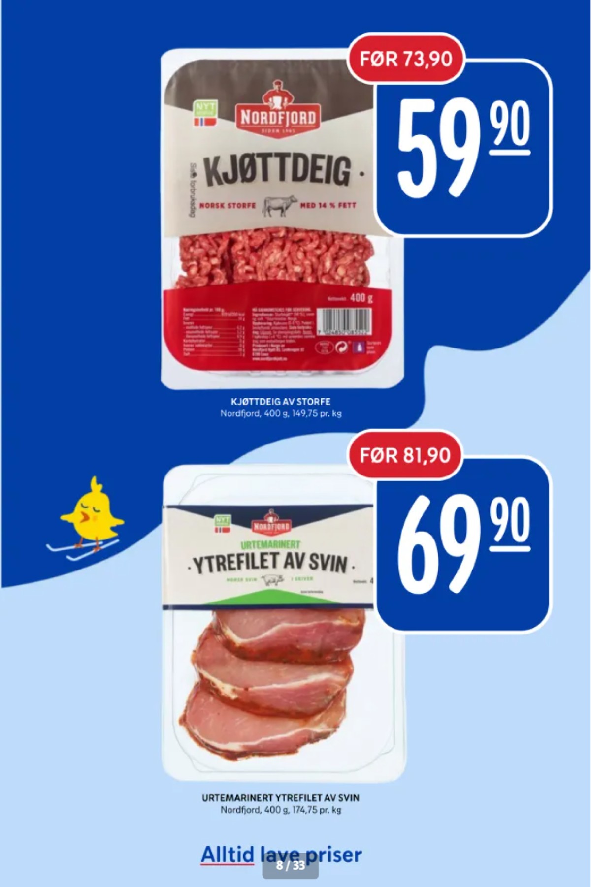 Se Rema 1000 kundeavis for uke 11 på Tilbudsuken.no. Se gode tilbud på mange varer, f.eks. kjøttdeig gilde eller ytrefilet rema 1000. Les kundeavisen her! Side 8