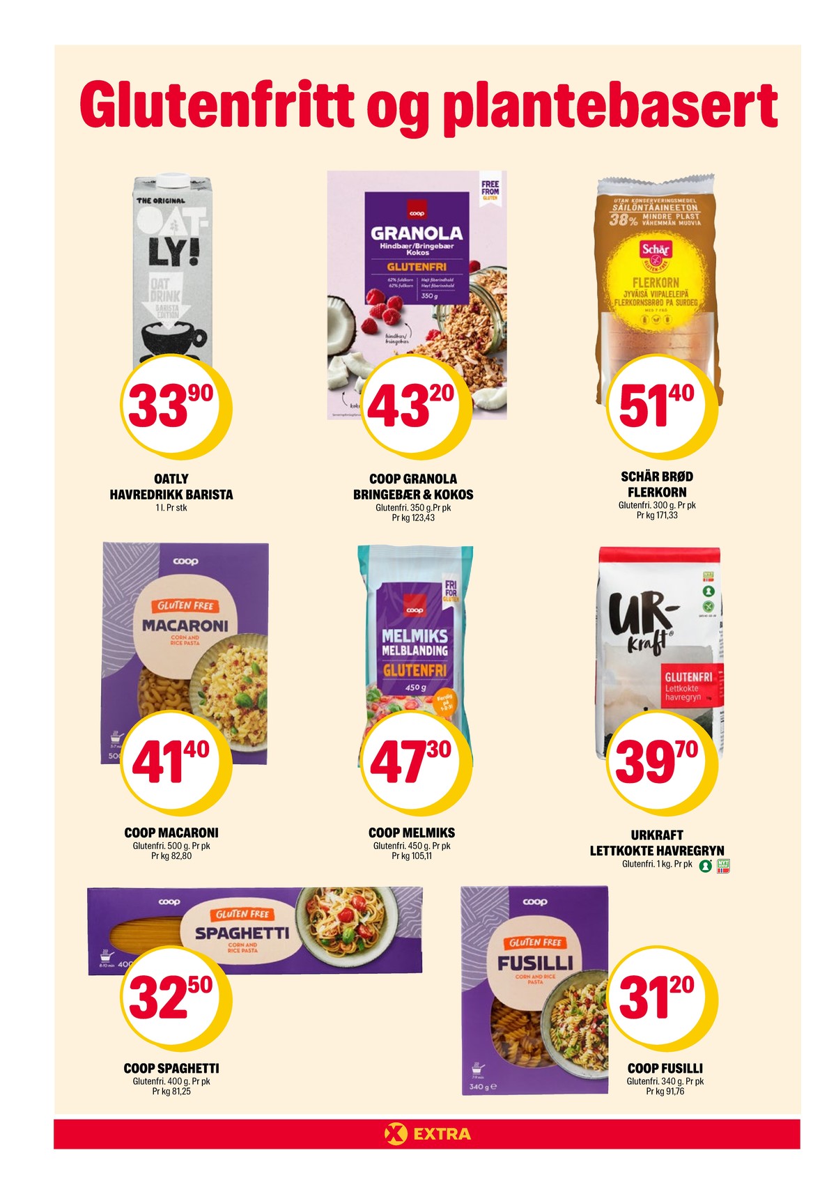 Se Coop Extra kundeavis for uke 12 på Tilbudsuken.no. Se gode tilbud på mange varer, f.eks. havredrikk oatly eller granola coop. Les kundeavisen her! Side 14