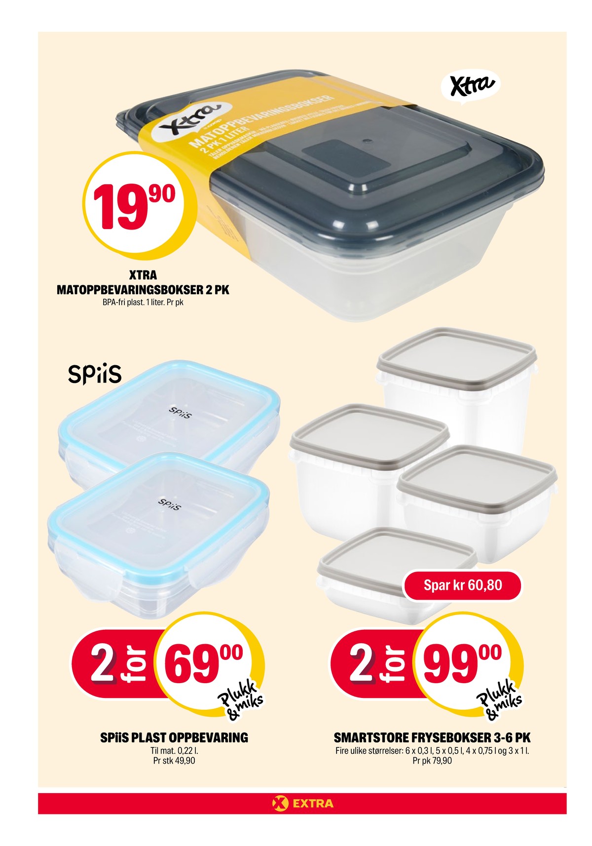 Se Coop Extra kundeavis for uke 12 på Tilbudsuken.no. Se gode tilbud på mange varer, f.eks. matoppbevaring xtra eller matoppbevaring spiis. Les kundeavisen her! Side 16