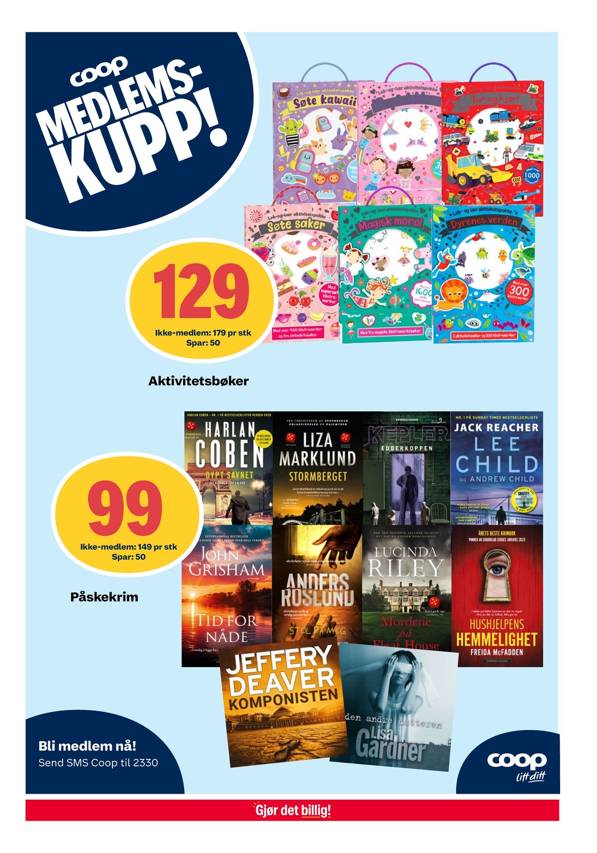 Se Coop Extra kundeavis for uke 12 på Tilbudsuken.no. Se gode tilbud på mange varer, f.eks. bok ukjent eller bok ukjent. Les kundeavisen her! Side 17