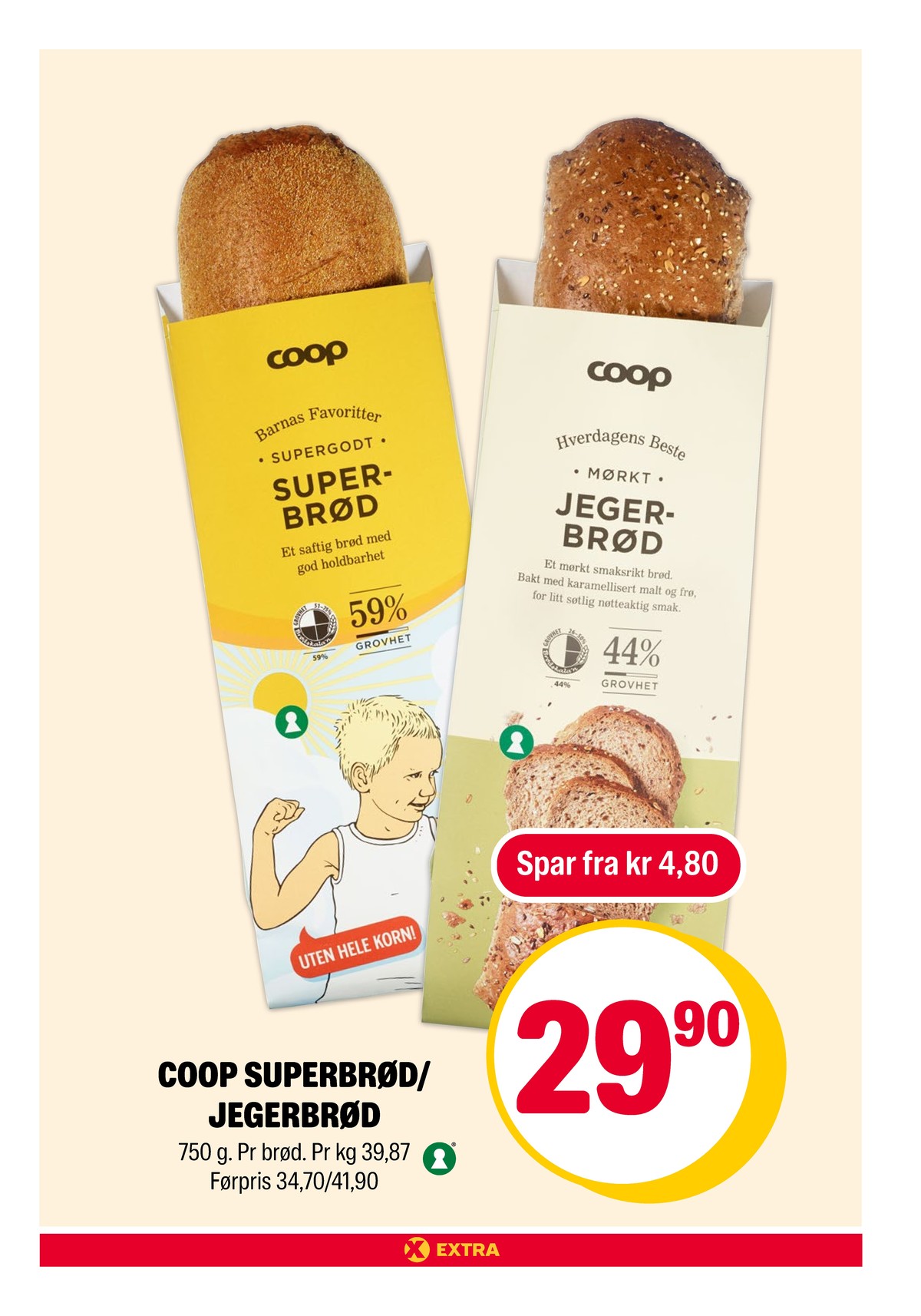 Se Coop Extra kundeavis for uke 12 på Tilbudsuken.no. Se gode tilbud på mange varer, f.eks. superbrød coop eller jegerbrød mørkt coop. Les kundeavisen her! Side 27