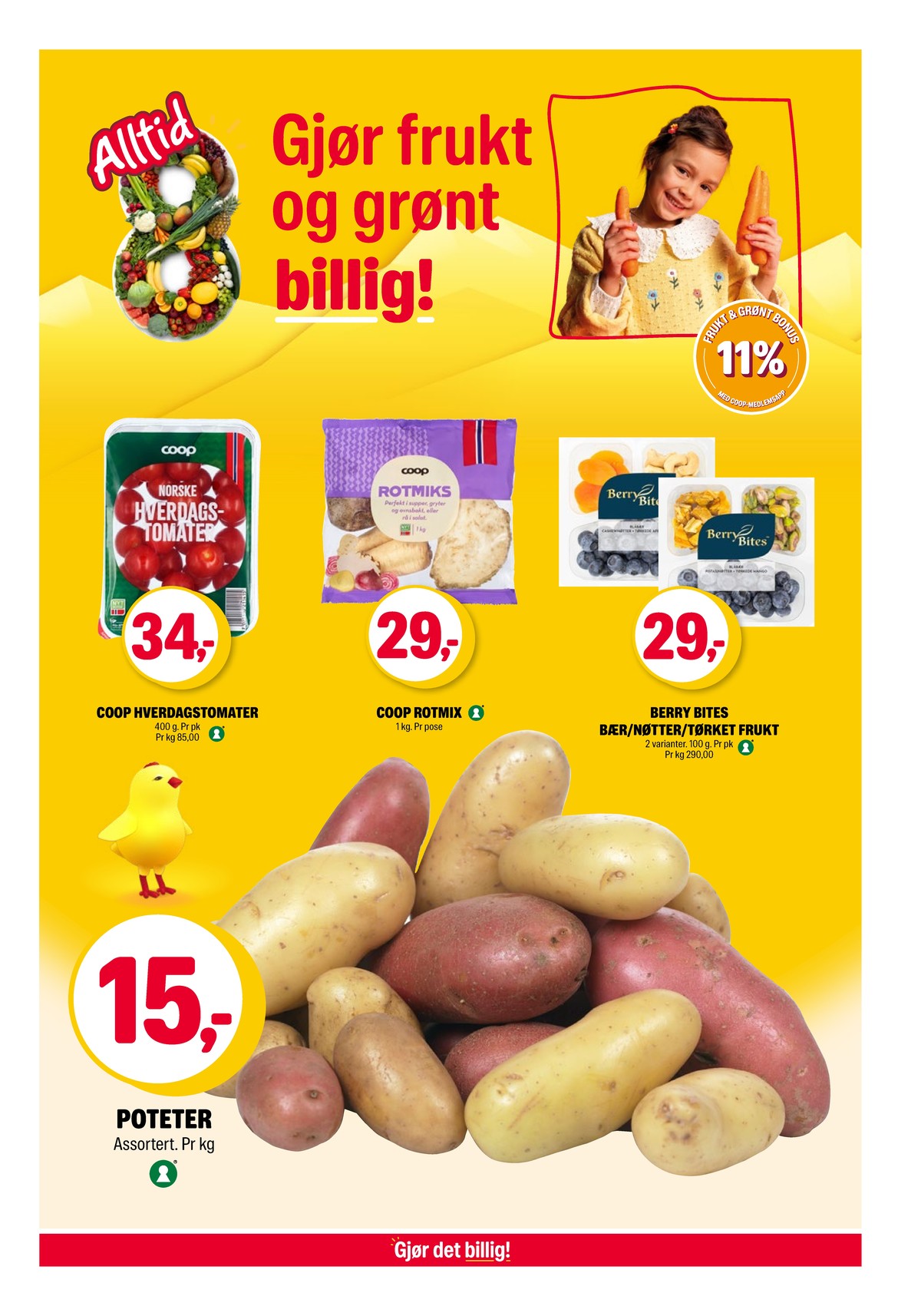 Se Coop Extra kundeavis for uke 12 på Tilbudsuken.no. Se gode tilbud på mange varer, f.eks. tomater coop eller rotmiks coop. Les kundeavisen her! Side 9