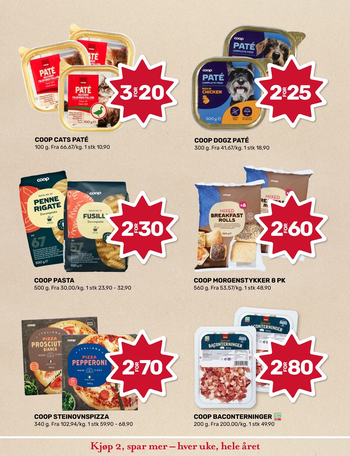 Se Coop Marked kundeavis for uke 12 på Tilbudsuken.no. Se gode tilbud på mange varer, f.eks. kattemat coop eller hundemat coop. Les kundeavisen her! Side 4