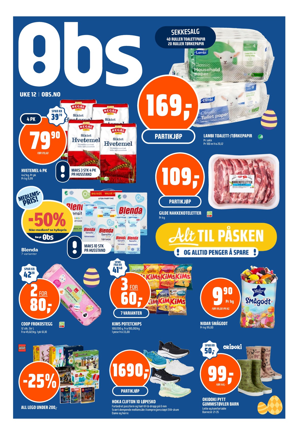 Se Coop Obs kundeavis for uge 12 på Tilbudsuken.no. Se gode tilbud på mange varer. Les kundeavisen her! Side 1