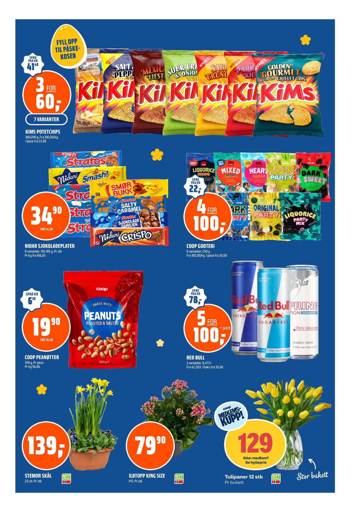 Se Coop Obs kundeavis for uge 12 på Tilbudsuken.no. Se gode tilbud på mange varer. Les kundeavisen her! Side 15