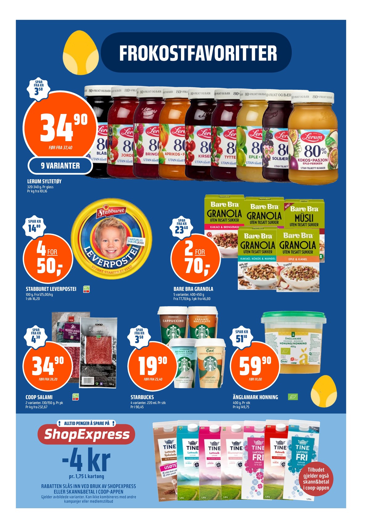 Se Coop Obs kundeavis for uge 12 på Tilbudsuken.no. Se gode tilbud på mange varer. Les kundeavisen her! Side 5