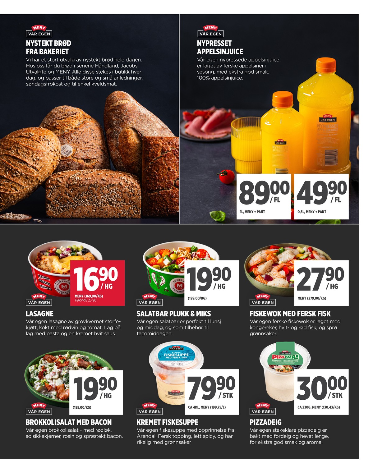 Se Meny kundeavis for uge 12 på Tilbudsuken.no. Se gode tilbud på mange varer. Les kundeavisen her! Side 5