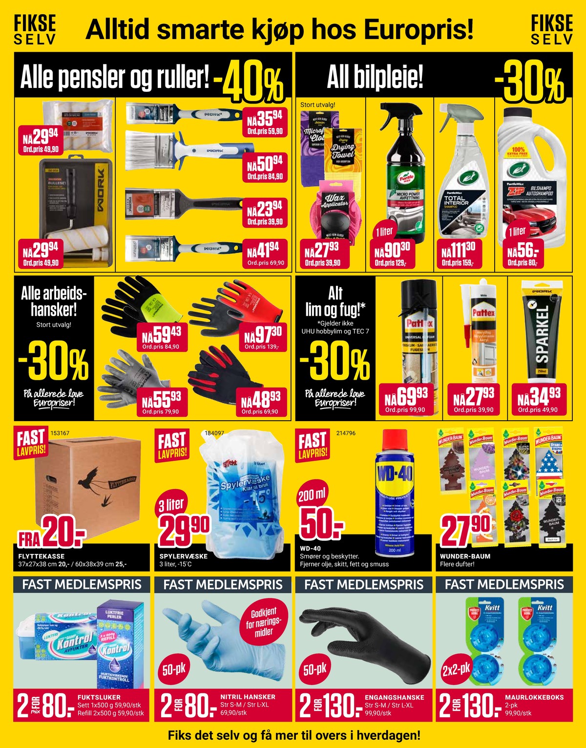 Se Europris kundeavis for uge 12 på Tilbudsuken.no. Se gode tilbud på mange varer. Les kundeavisen her! Side 6