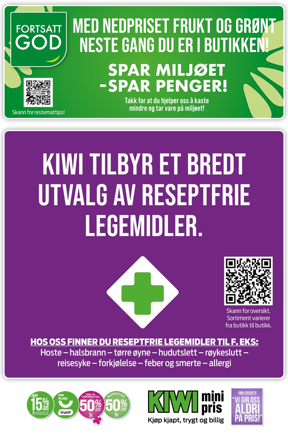 Se Kiwi kundeavis for uge 12 på Tilbudsuken.no. Se gode tilbud på mange varer. Les kundeavisen her! Side 34