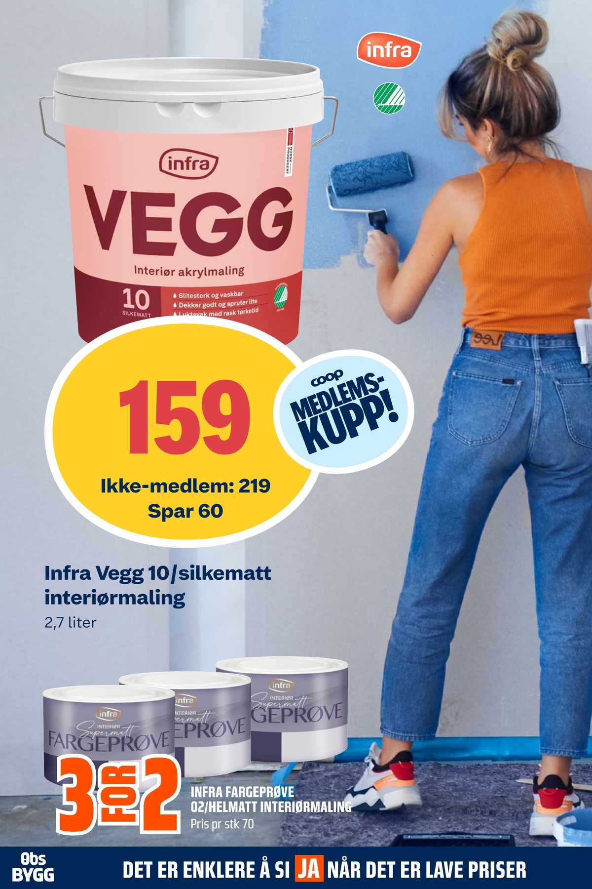 Se Coop Obs Bygg kundeavis for uge 12 på Tilbudsuken.no. Se gode tilbud på mange varer. Les kundeavisen her! Side 3