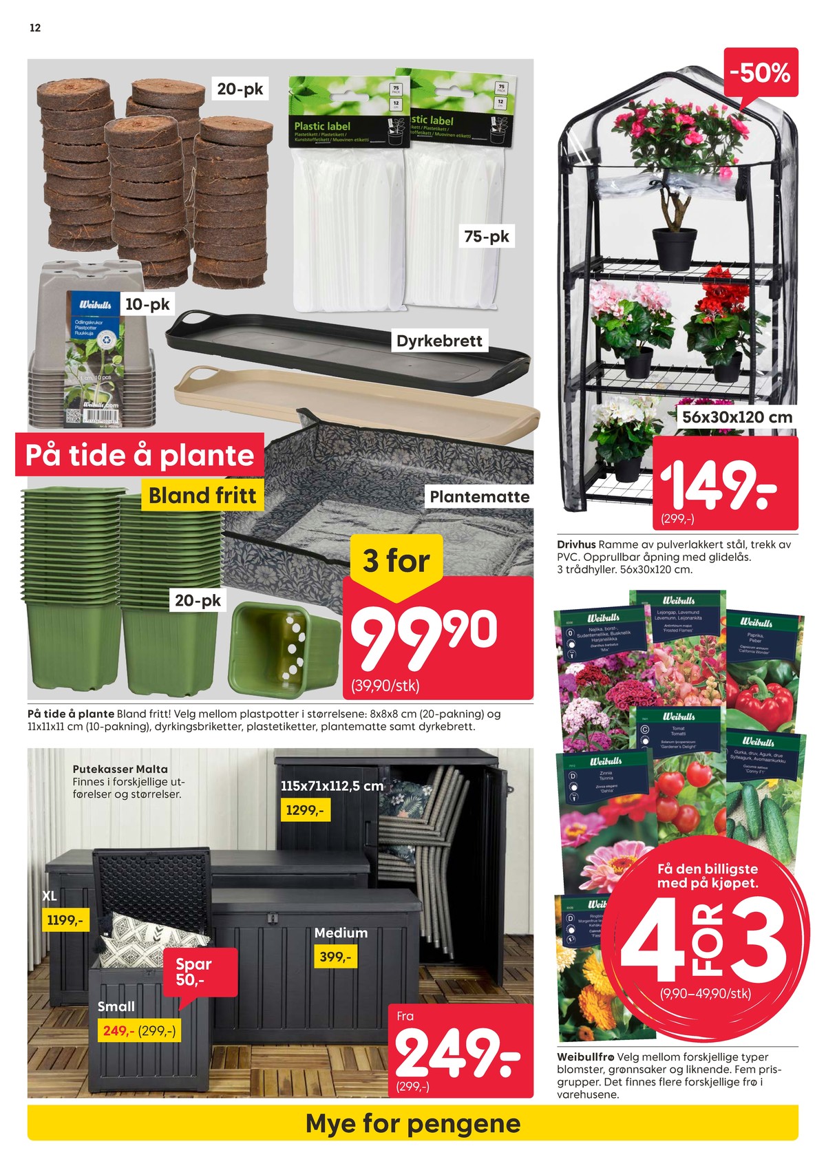 Se Rusta kundeavis for uge 12 på Tilbudsuken.no. Se gode tilbud på mange varer. Les kundeavisen her! Side 12