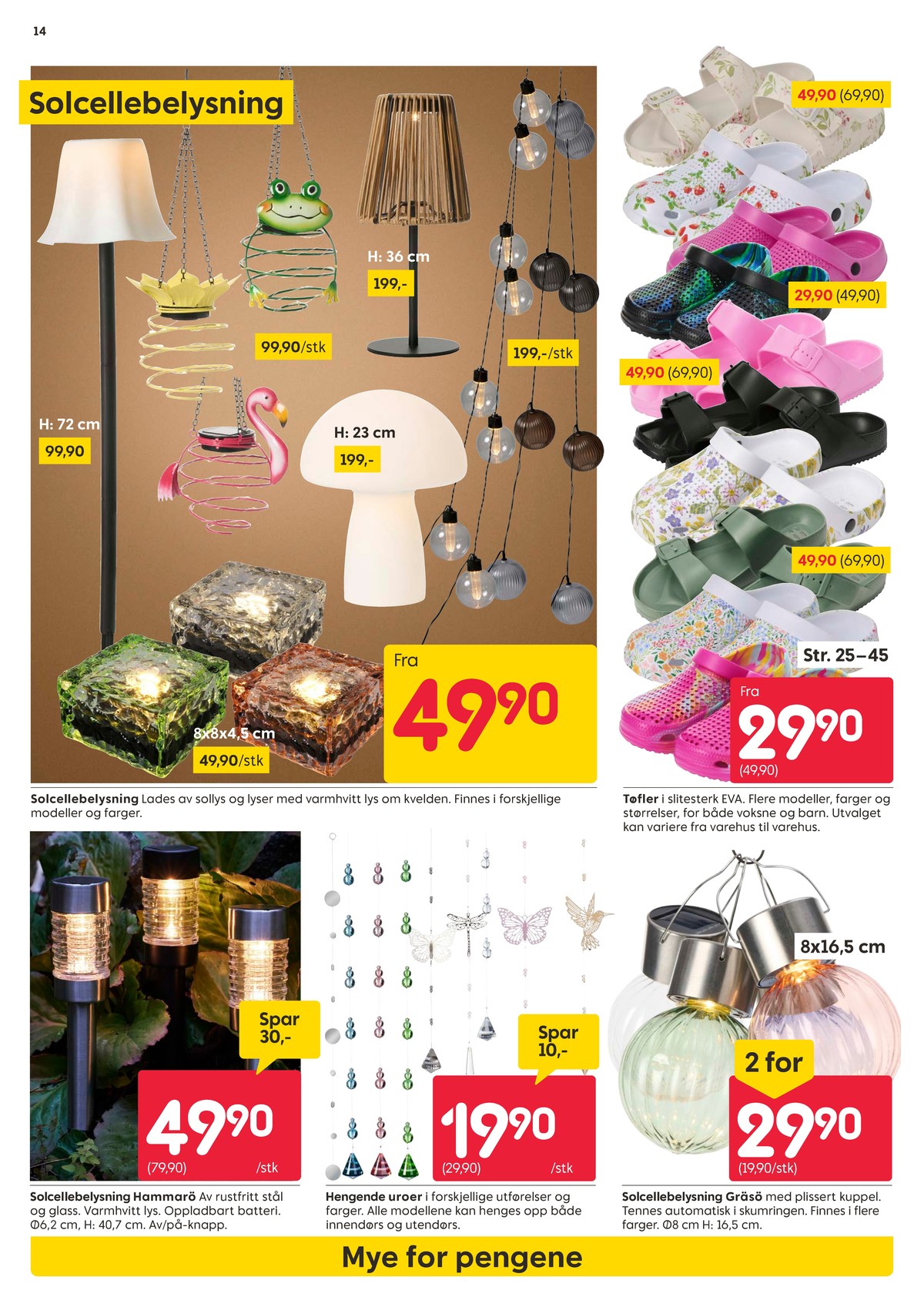 Se Rusta kundeavis for uge 12 på Tilbudsuken.no. Se gode tilbud på mange varer. Les kundeavisen her! Side 14