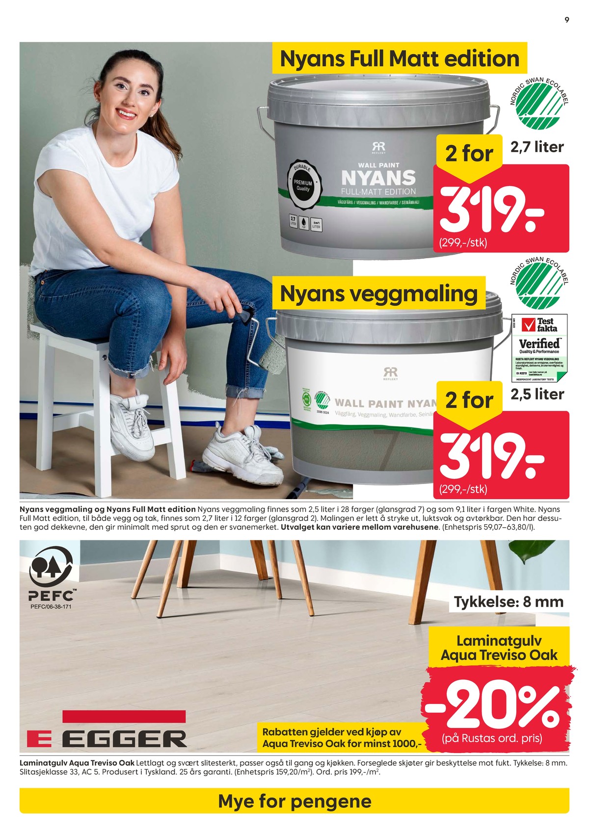 Se Rusta kundeavis for uge 12 på Tilbudsuken.no. Se gode tilbud på mange varer. Les kundeavisen her! Side 9