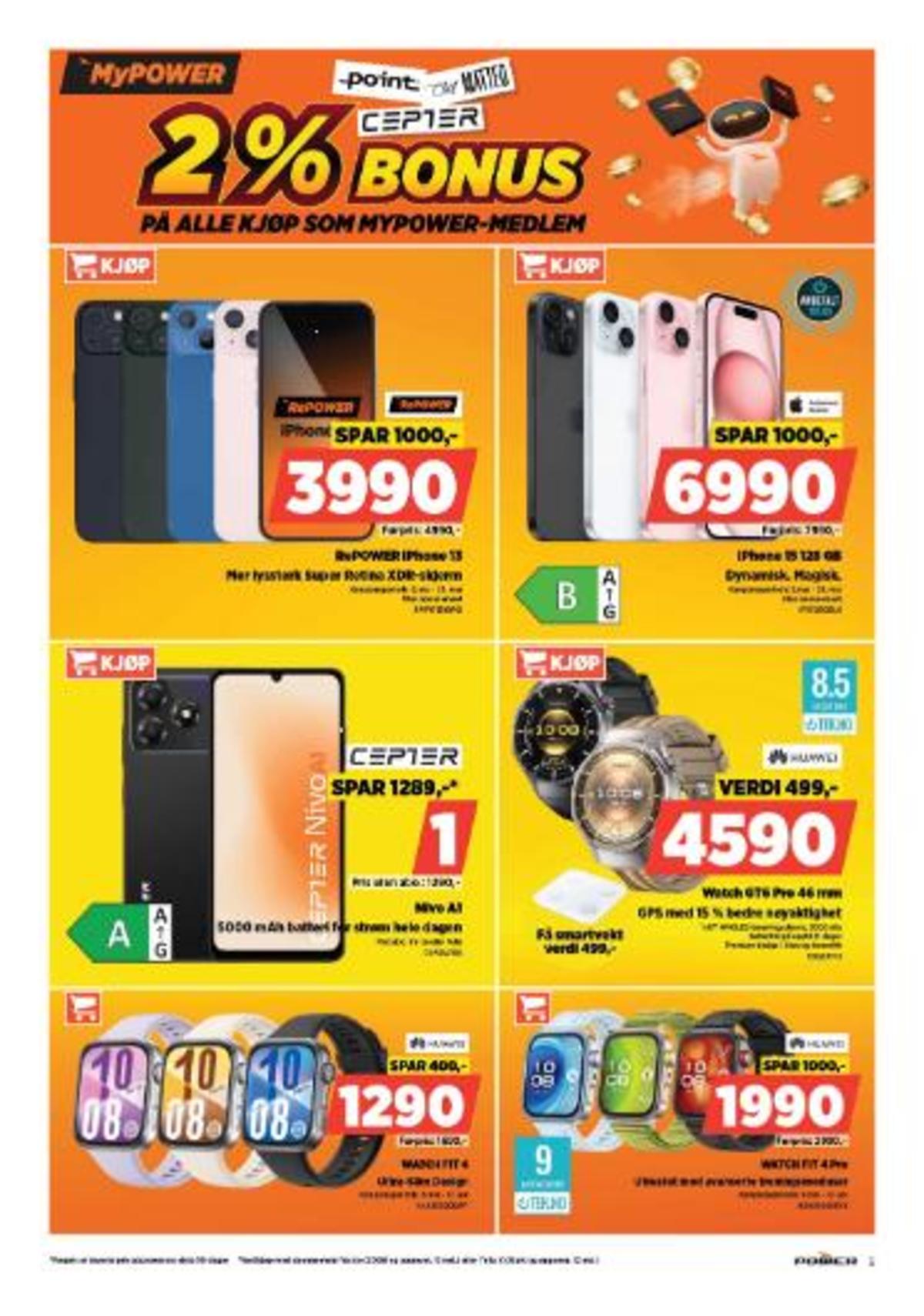 Se Power kundeavis for uge 12 på Tilbudsuken.no. Se gode tilbud på mange varer. Les kundeavisen her! Side 4