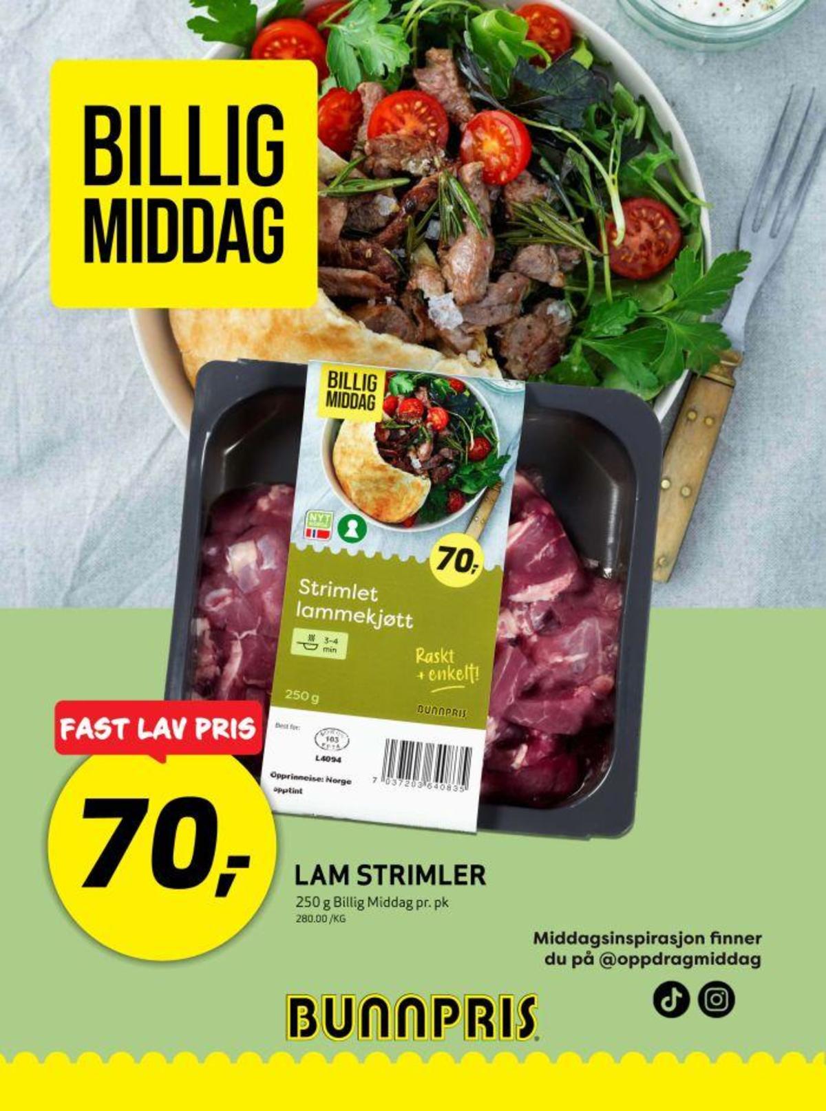 Se Bunnpris kundeavis for uge 12 på Tilbudsuken.no. Se gode tilbud på mange varer. Les kundeavisen her! Side 24