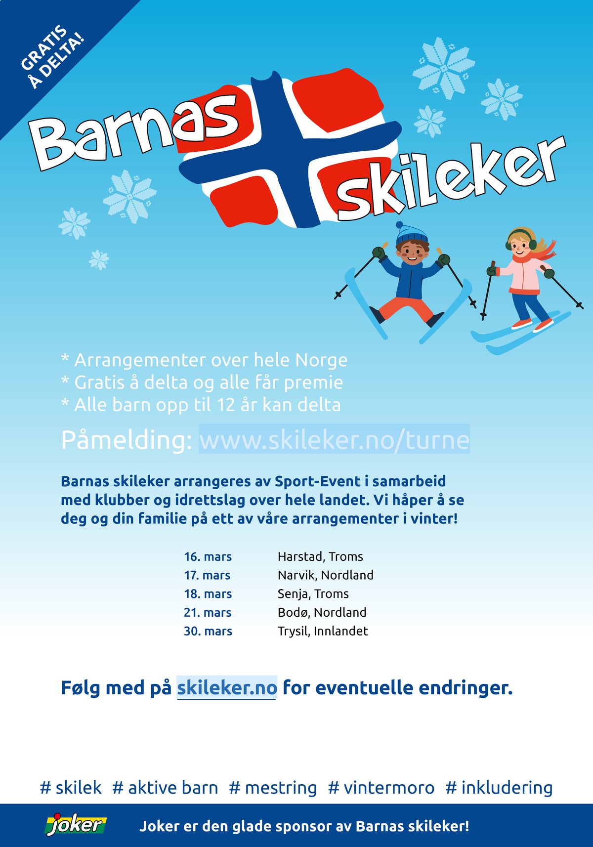 Se Joker kundeavis for uge 12 på Tilbudsuken.no. Se gode tilbud på mange varer. Les kundeavisen her! Side 24