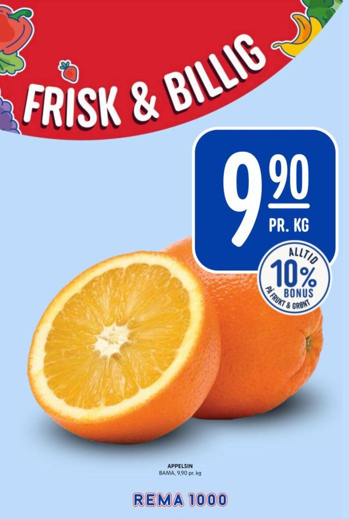 Se Rema 1000 kundeavis for uke 12 på Tilbudsuken.no. Se gode tilbud på mange varer, f.eks. appelsiner bama eller andre varer. Les kundeavisen her! Side 2