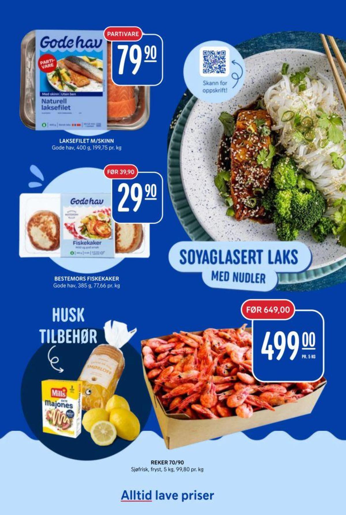 Se Rema 1000 kundeavis for uke 12 på Tilbudsuken.no. Se gode tilbud på mange varer, f.eks. laksefilet godehav eller fiskekaker godehav. Les kundeavisen her! Side 22