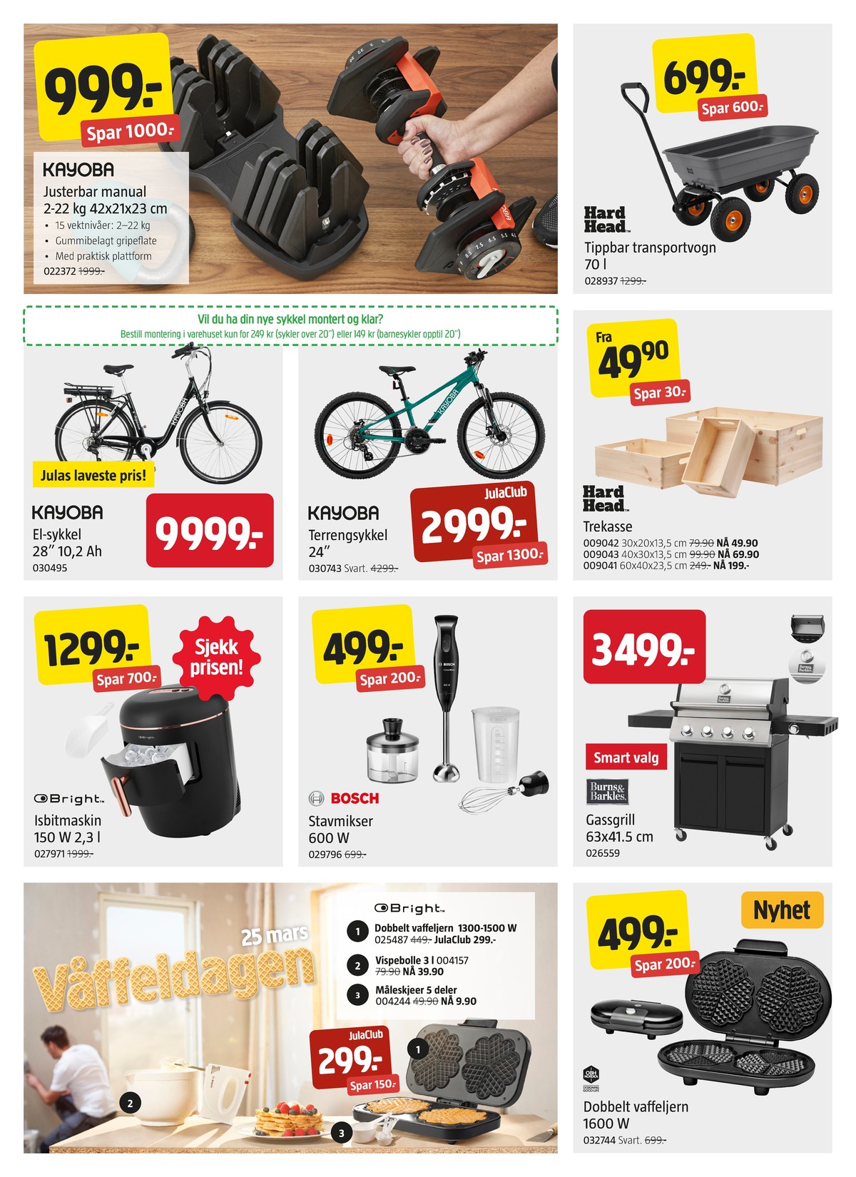 Se Jula kundeavis for uge 12 på Tilbudsuken.no. Se gode tilbud på mange varer. Les kundeavisen her! Side 6