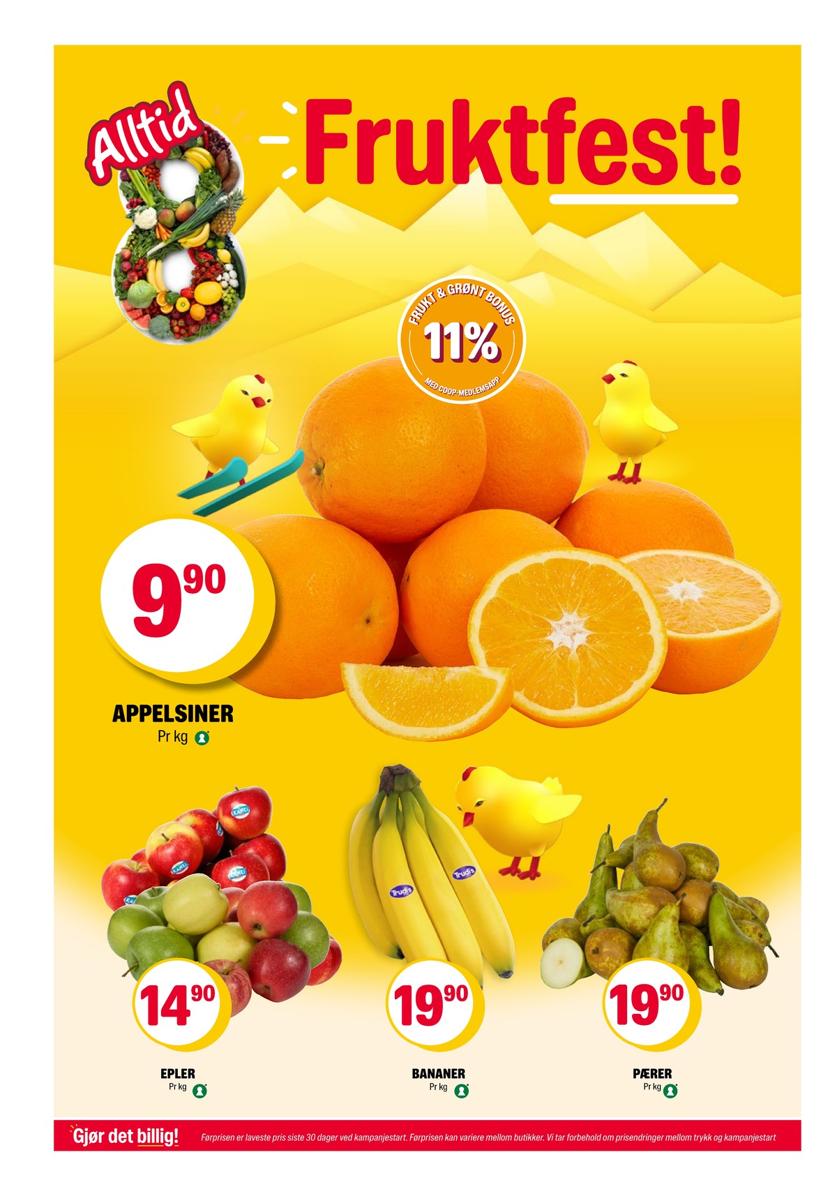 Se Coop Extra kundeavis for uke 13 på Tilbudsuken.no. Se gode tilbud på mange varer, f.eks. appelsiner ukjent eller epler ukjent. Les kundeavisen her! Side 8