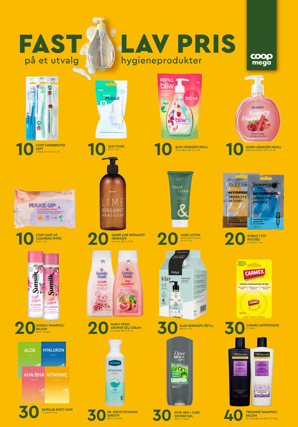 Se Coop Mega kundeavis for uke 13 på Tilbudsuken.no. Se gode tilbud på mange varer, f.eks. tannbørste coop eller tannstikker coop. Les kundeavisen her! Side 15