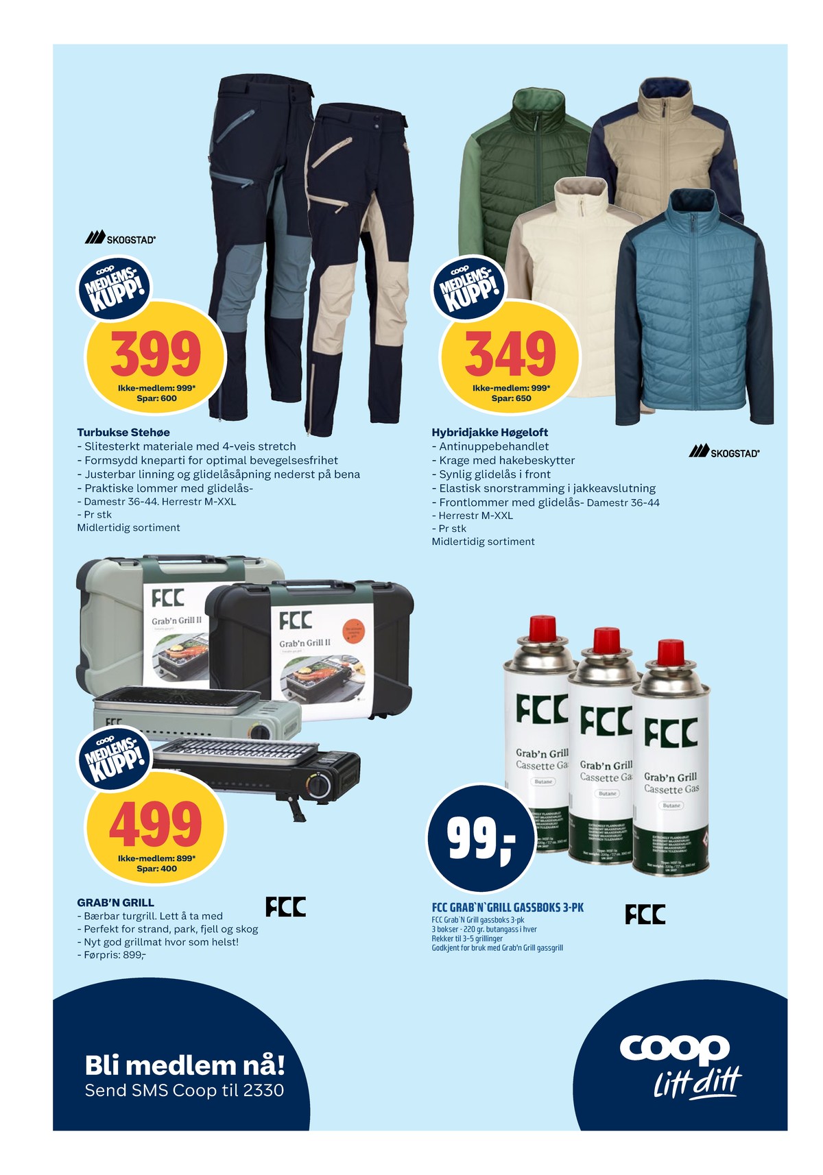 Se Coop Obs kundeavis for uke 13 på Tilbudsuken.no. Se gode tilbud på mange varer, f.eks. buks skogstad eller jakke skogstad. Les kundeavisen her! Side 28