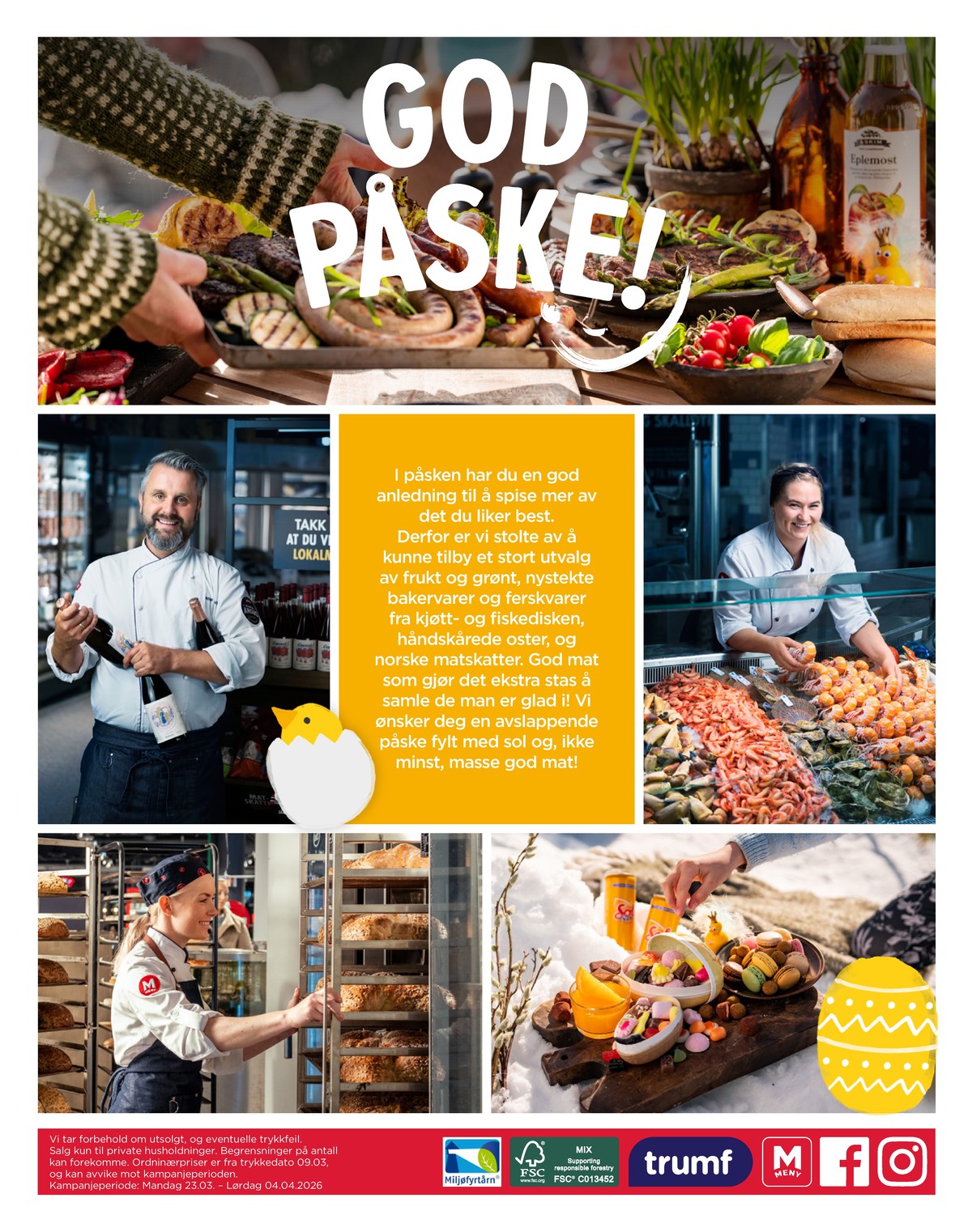 Se Meny kundeavis for uge 13 på Tilbudsuken.no. Se gode tilbud på mange varer. Les kundeavisen her! Side 12