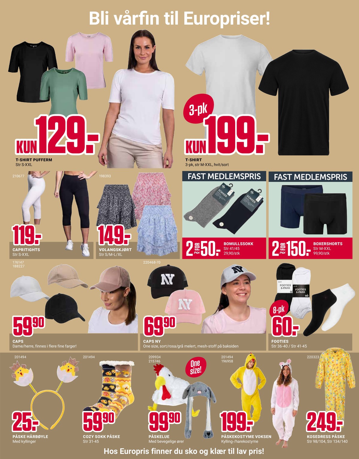 Se Europris kundeavis for uke 13 på Tilbudsuken.no. Se gode tilbud på mange varer, f.eks. sokker ukjent eller boxer ukjent. Les kundeavisen her! Side 7