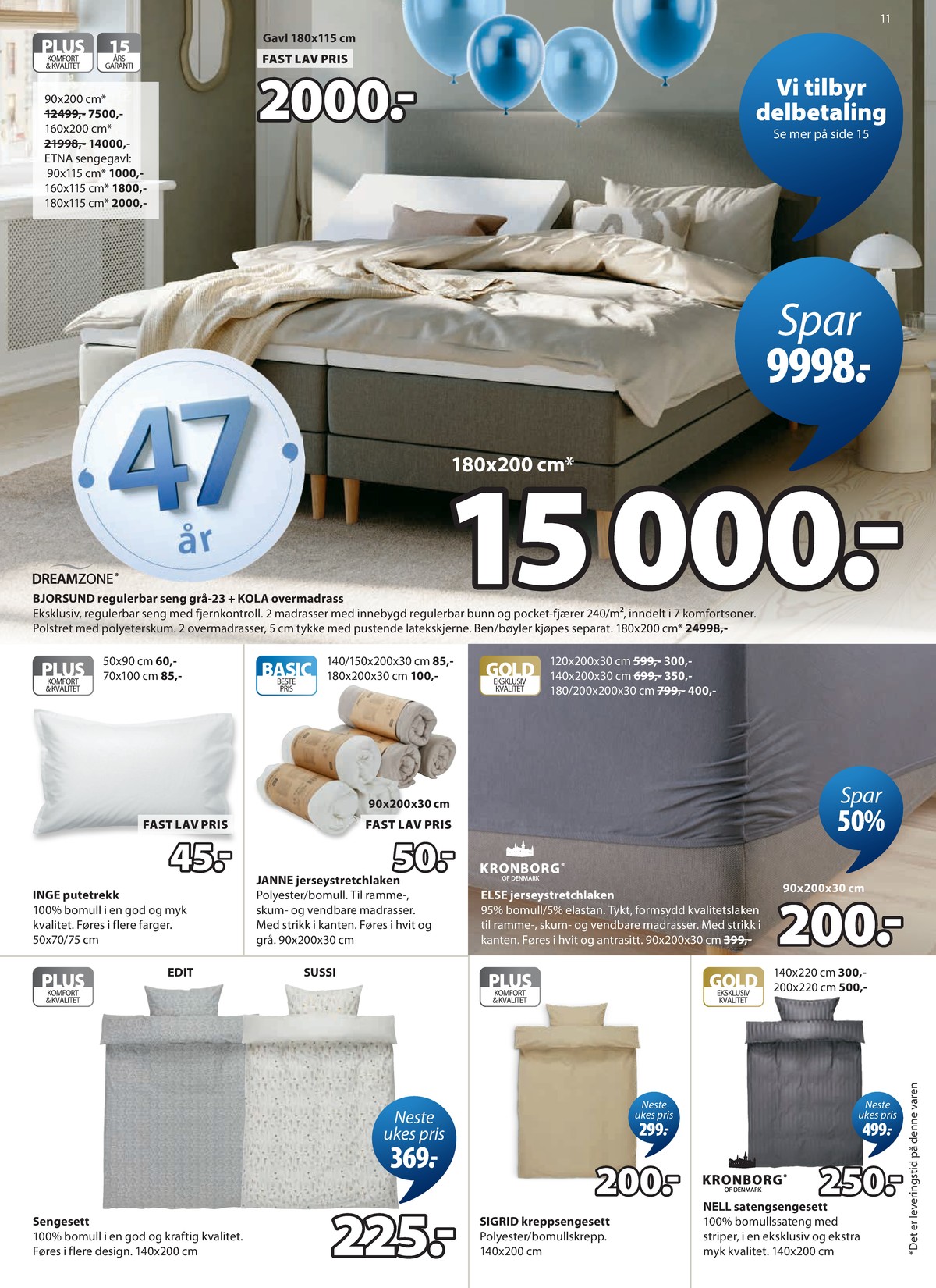 Se JYSK kundeavis for uge 13 på Tilbudsuken.no. Se gode tilbud på mange varer. Les kundeavisen her! Side 12