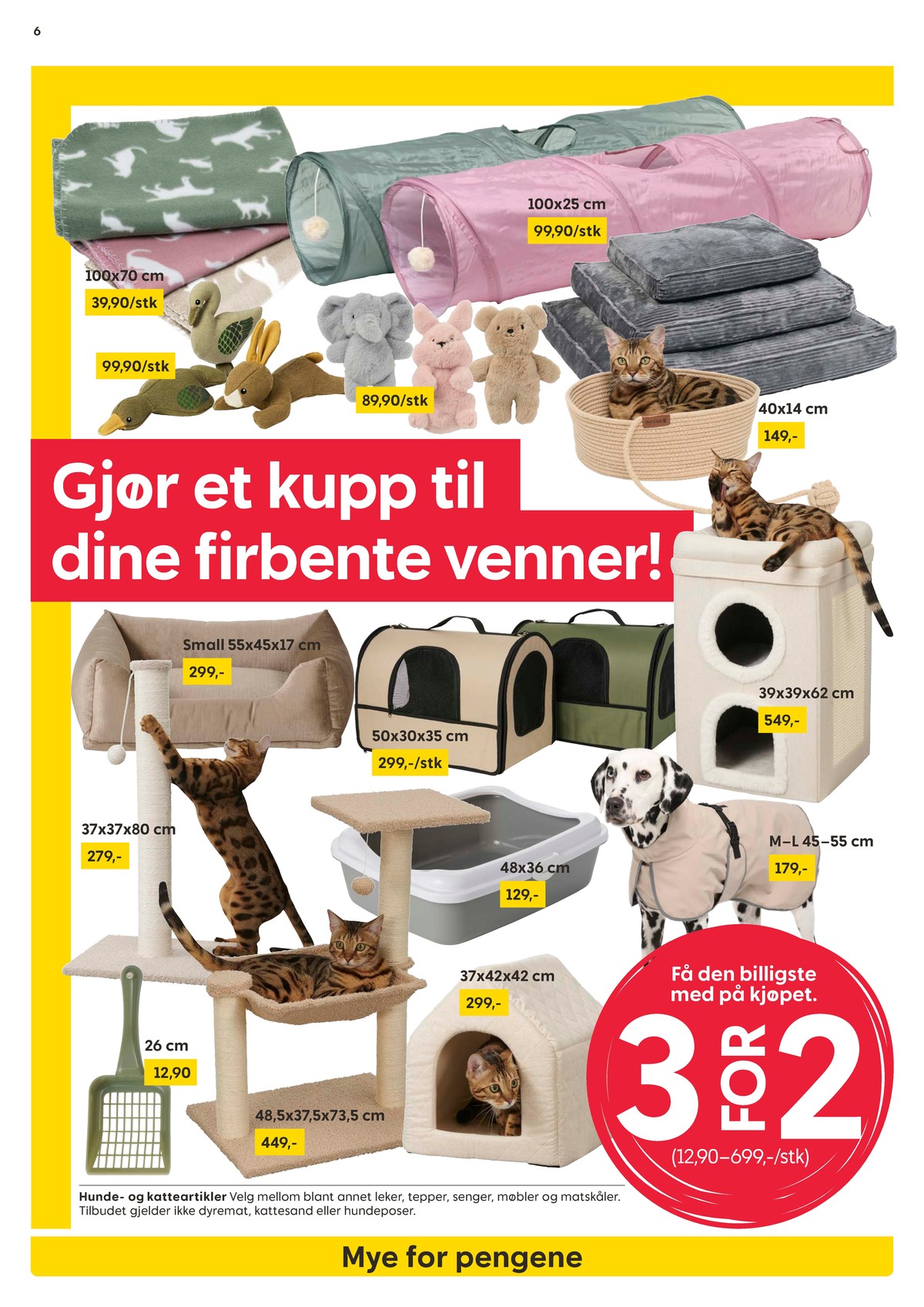 Se Rusta kundeavis for uke 13 på Tilbudsuken.no. Se gode tilbud på mange varer, f.eks. hundeteppe ukjent eller katteseng ukjent. Les kundeavisen her! Side 6