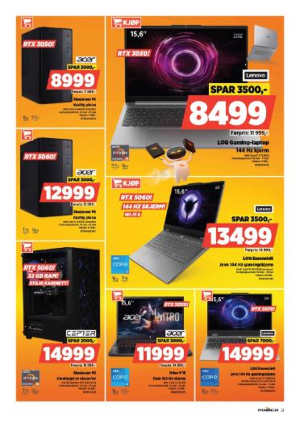 Se Power kundeavis for uge 13 på Tilbudsuken.no. Se gode tilbud på mange varer. Les kundeavisen her! Side 20