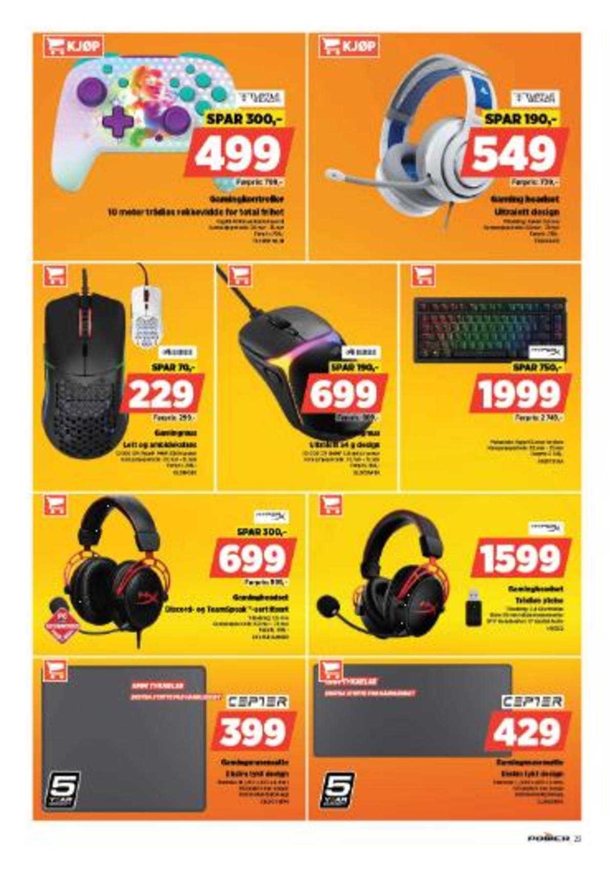 Se Power kundeavis for uge 13 på Tilbudsuken.no. Se gode tilbud på mange varer. Les kundeavisen her! Side 22