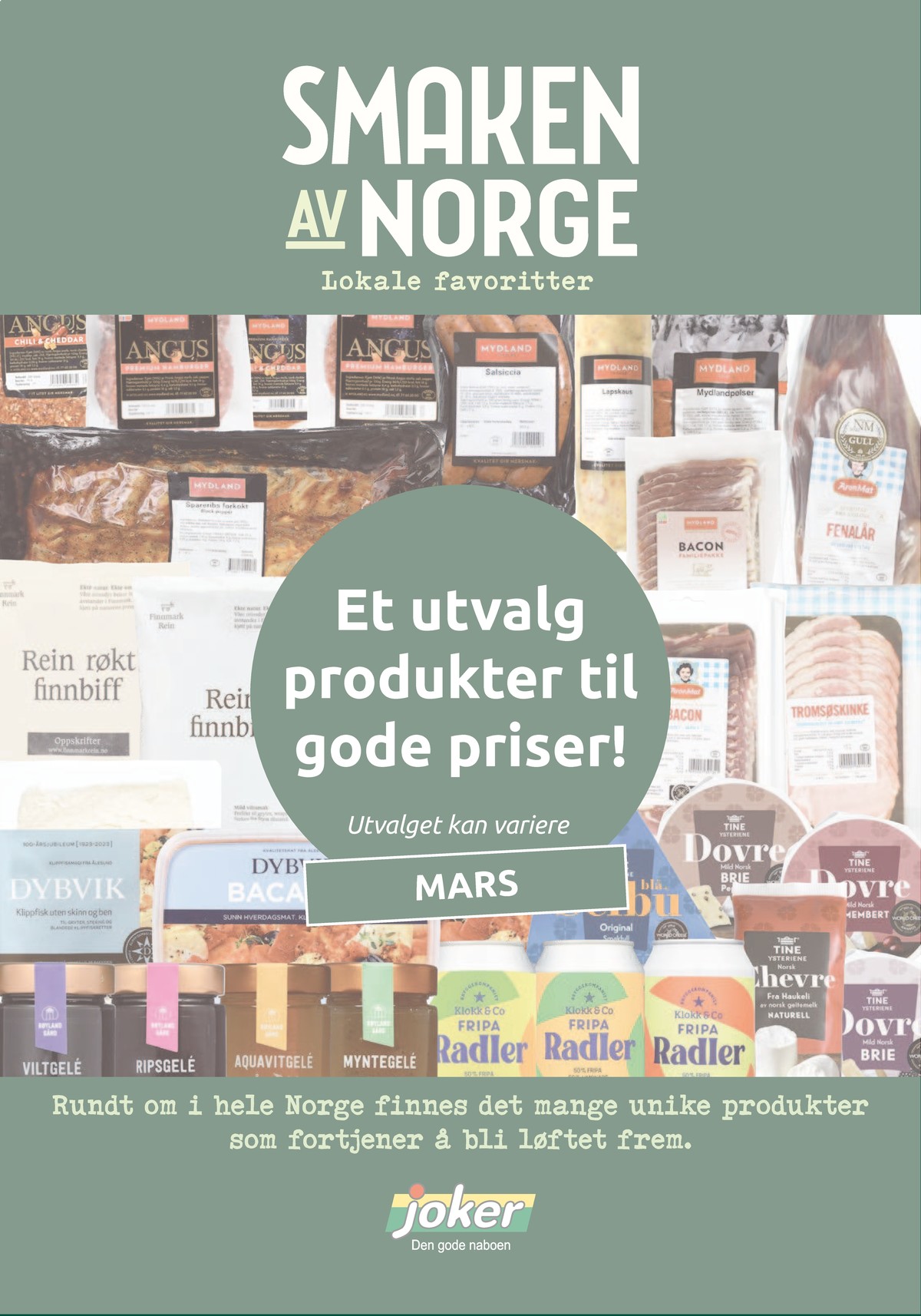 Se Joker kundeavis for uge 13 på Tilbudsuken.no. Se gode tilbud på mange varer. Les kundeavisen her! Side 25