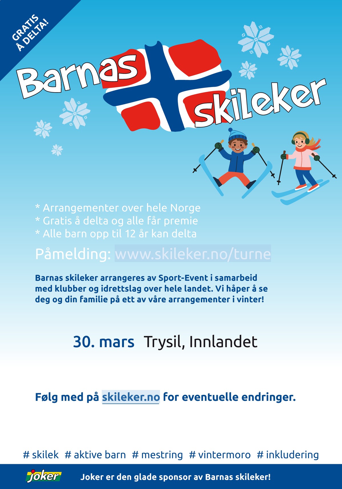 Se Joker kundeavis for uge 13 på Tilbudsuken.no. Se gode tilbud på mange varer. Les kundeavisen her! Side 26