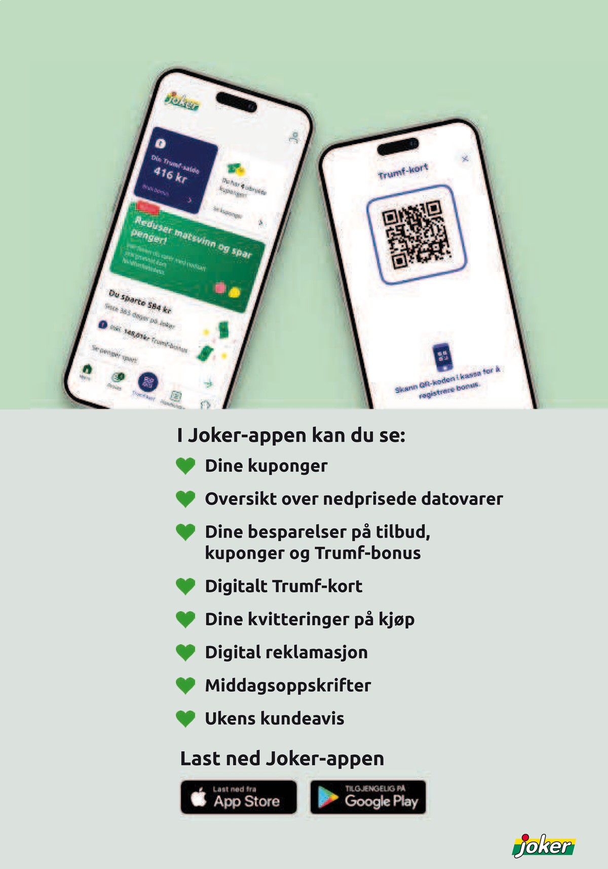 Se Joker kundeavis for uge 13 på Tilbudsuken.no. Se gode tilbud på mange varer. Les kundeavisen her! Side 28