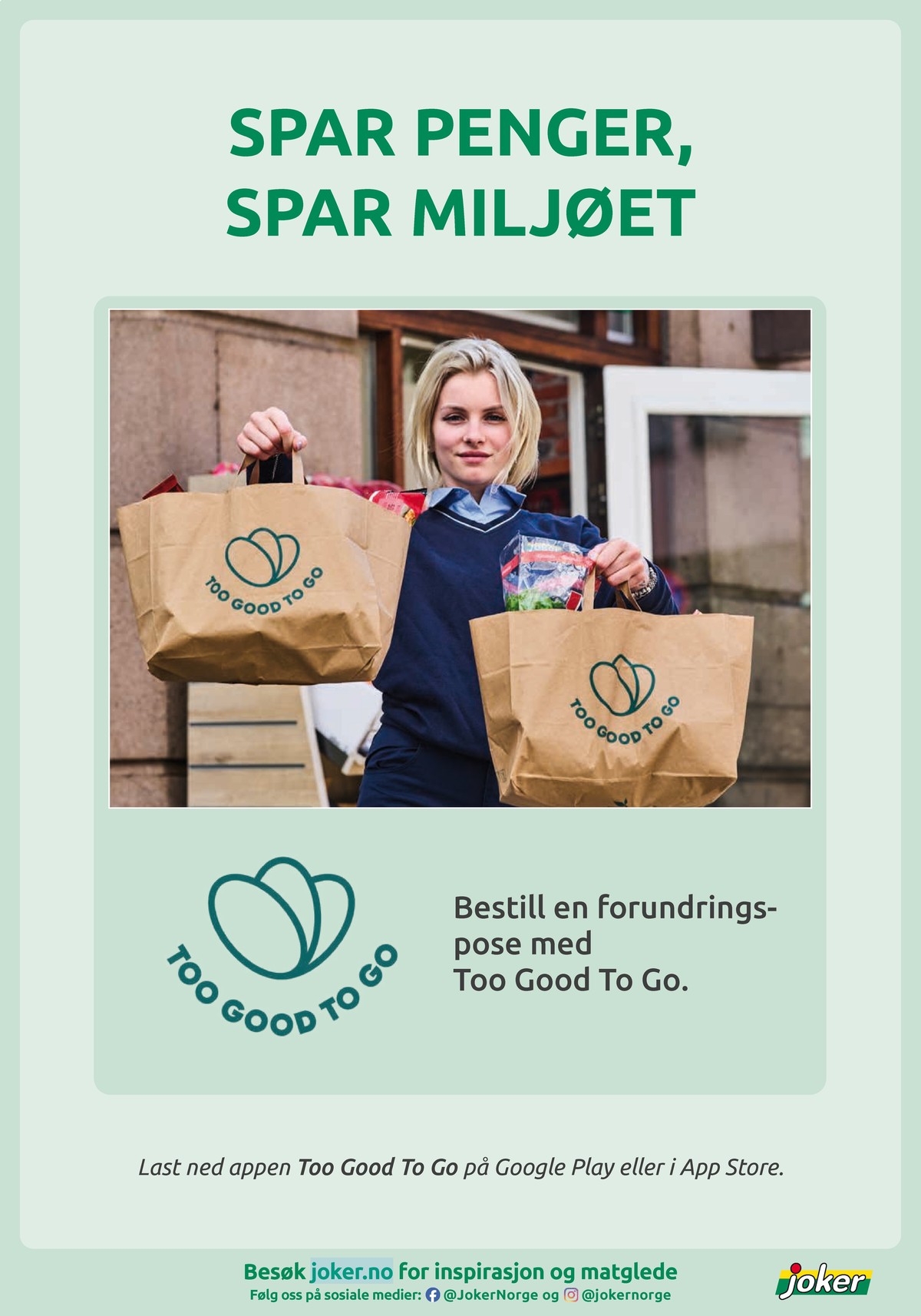 Se Joker kundeavis for uge 13 på Tilbudsuken.no. Se gode tilbud på mange varer. Les kundeavisen her! Side 31