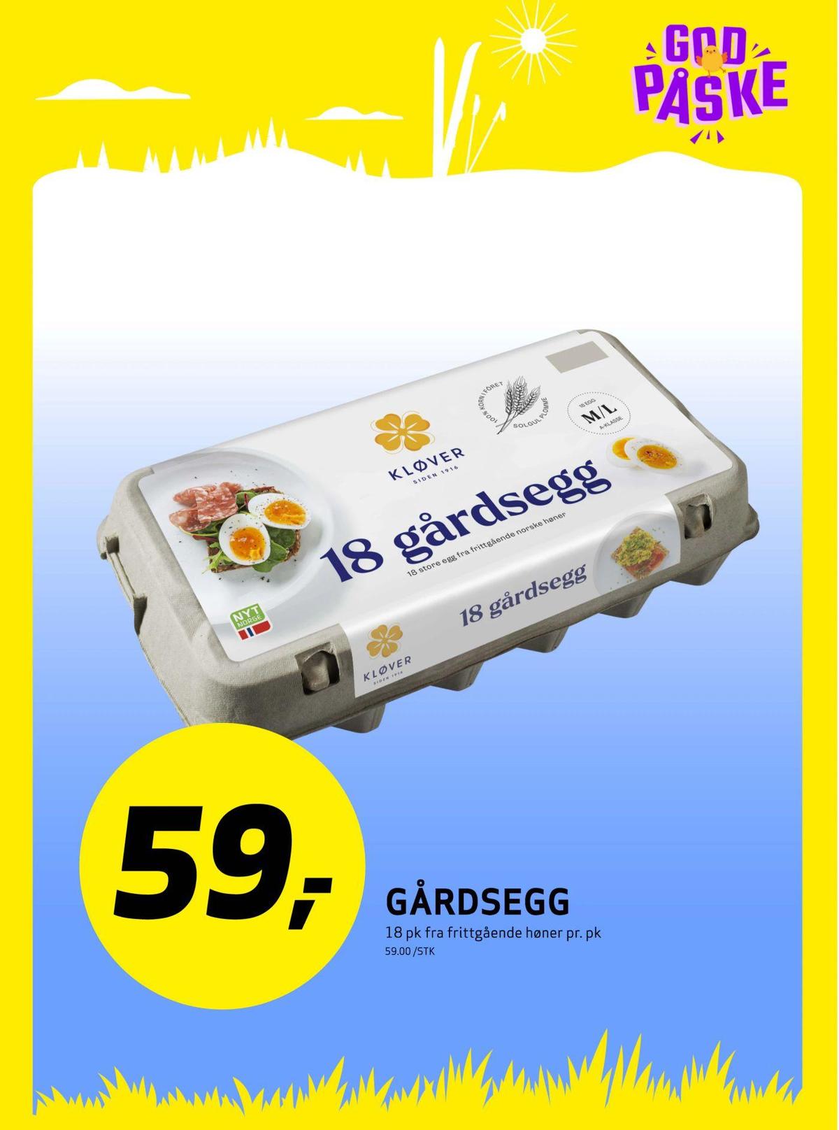 Se Bunnpris kundeavis for uke 13 på Tilbudsuken.no. Se gode tilbud på mange varer, f.eks. egg kløver eller andre varer. Les kundeavisen her! Side 11